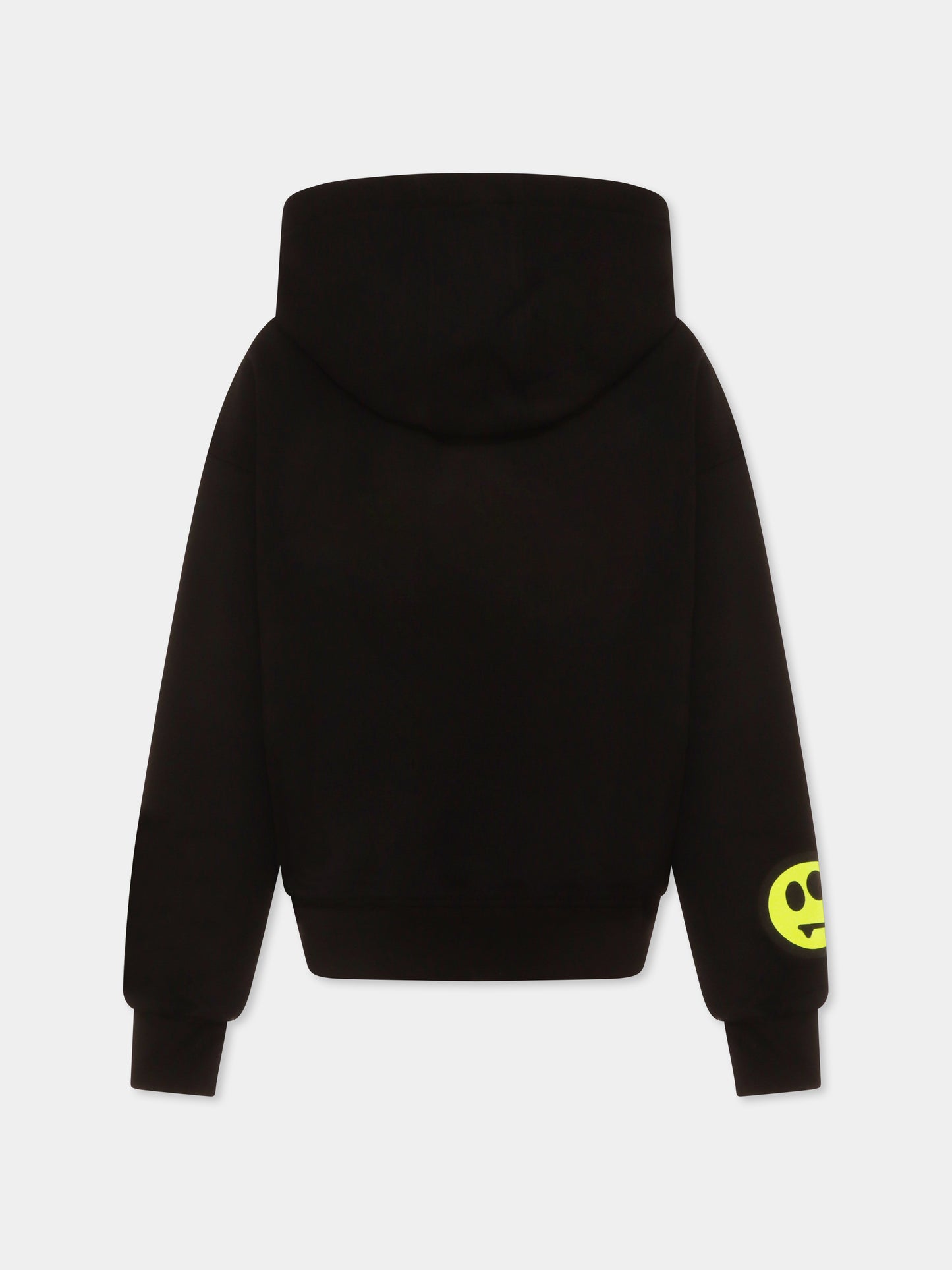 Felpa nera per bambini con logo,Barrow,S5BKJUHS037 110