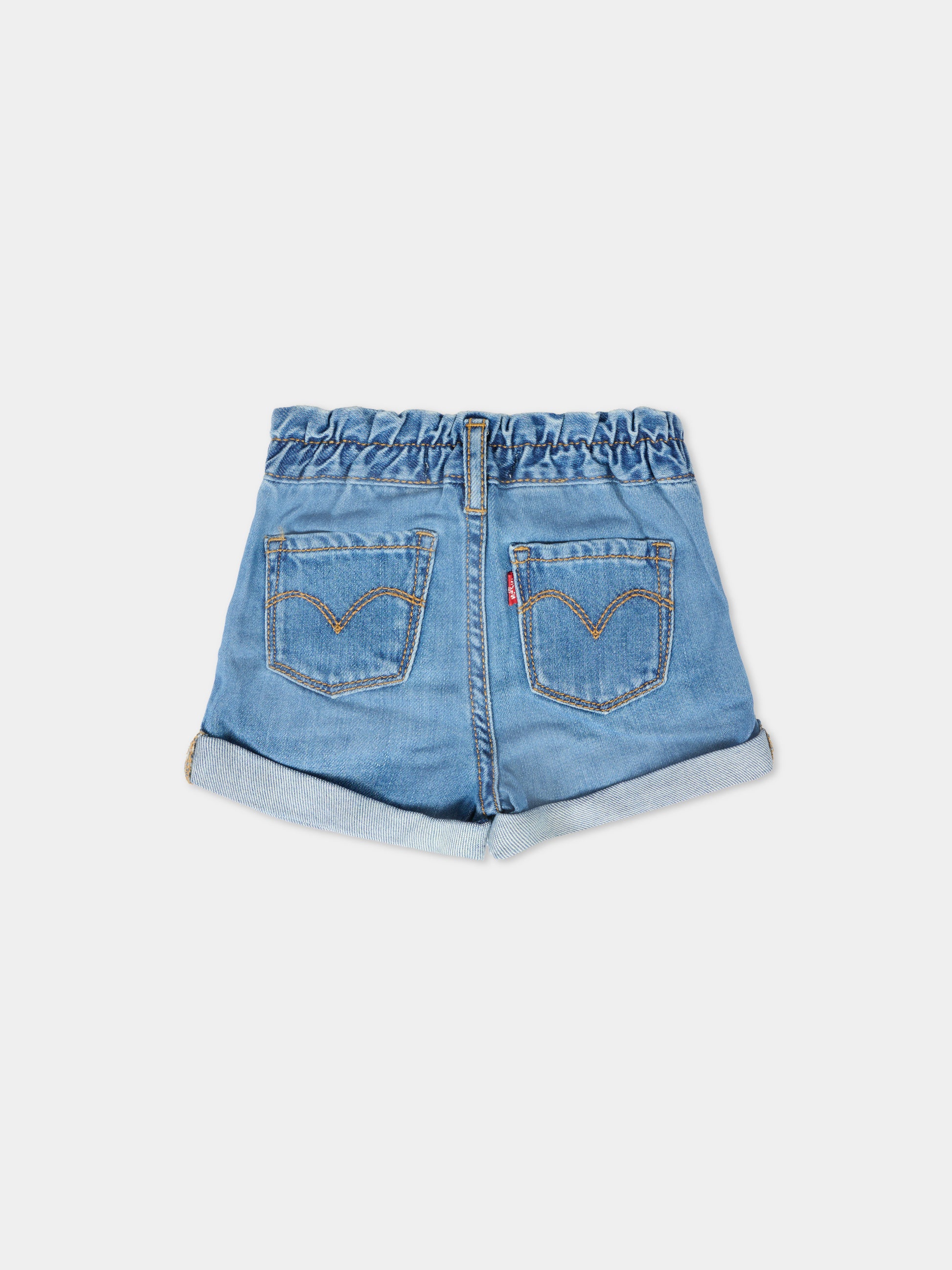 Shorts denim per neonata,Levi's Kids,1EM255 MCO