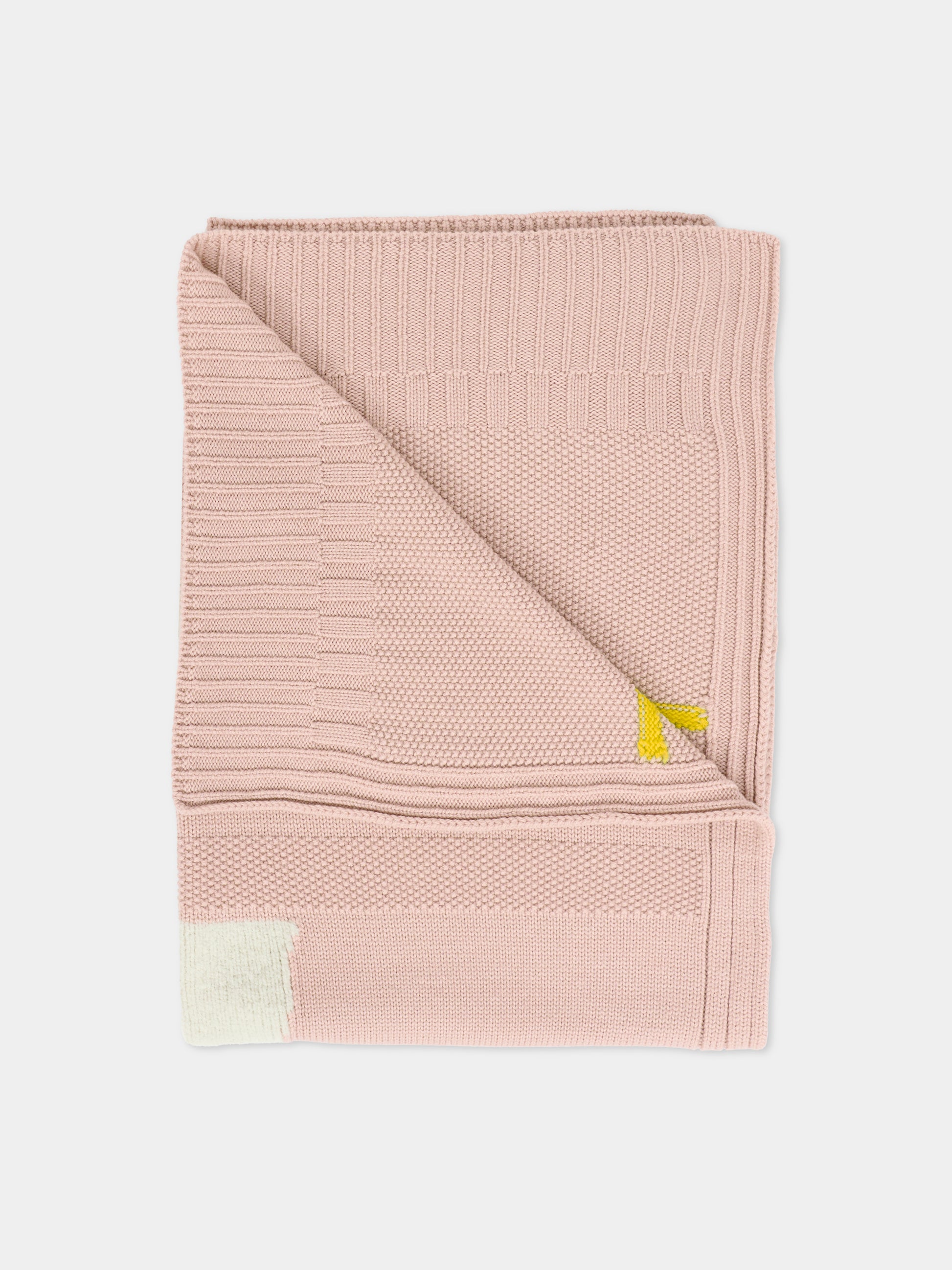 Coperta rosa per neonata con alpachino,Gensami,COP-ALP-WE CAMEO PINK