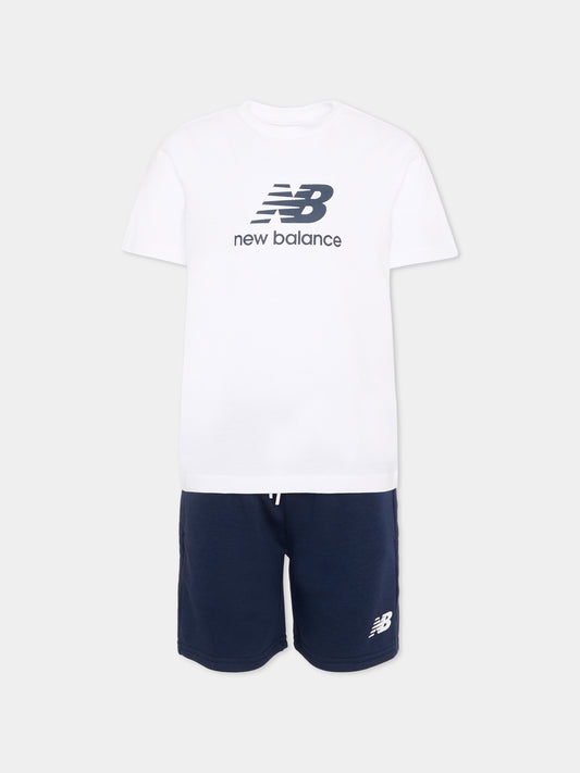 Completo sportivo multicolor per bambino,New Balance,YS61Z4H1 BWE