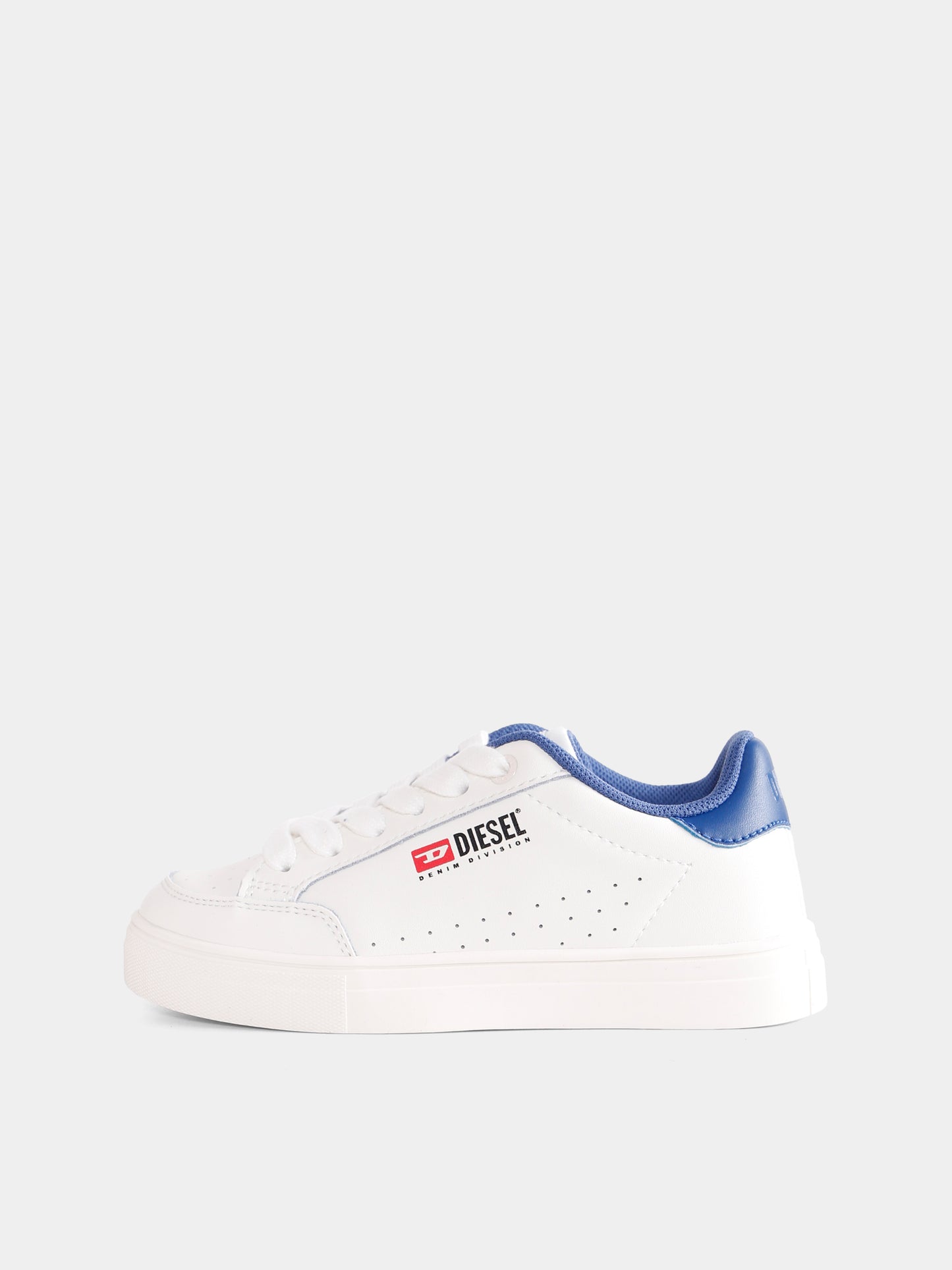 Sneakers bianche per bambino con logo,Diesel,BC0562 P6325 HA344