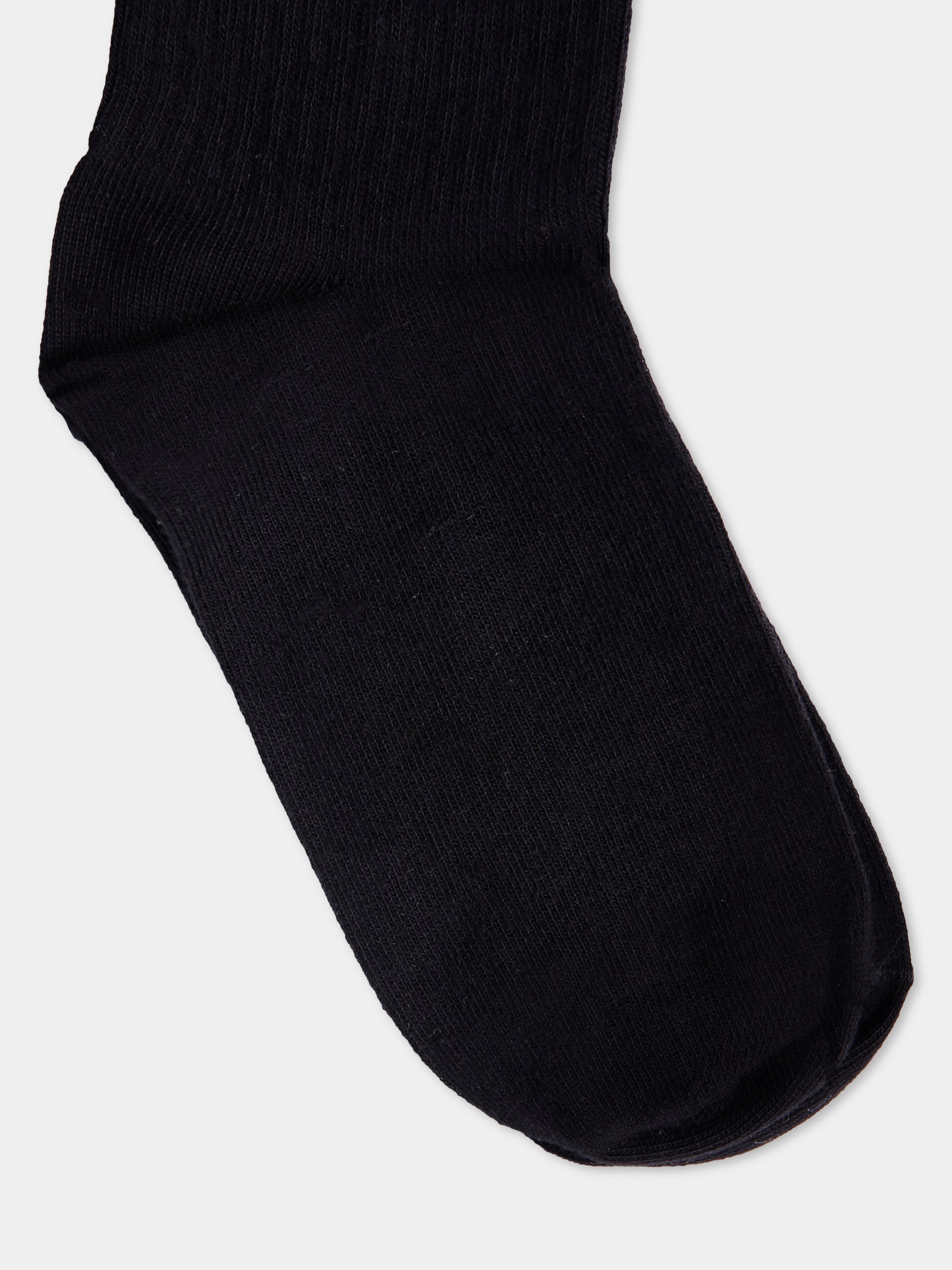 Calze nere per bambini con logo,N°21 Kids,N21812 N0196 0N900