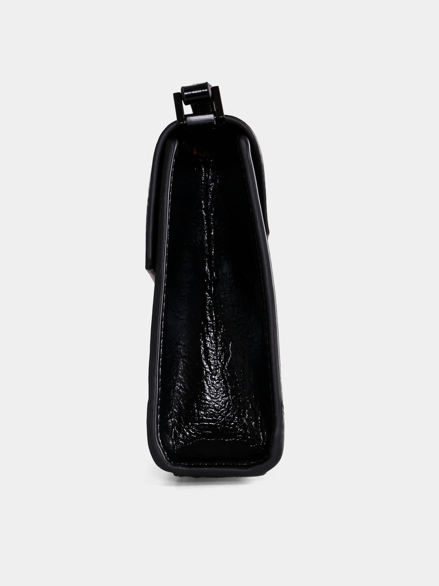 Borsa nera per bambina con logo,N°21 Kids,N21A32 N0246 0N900