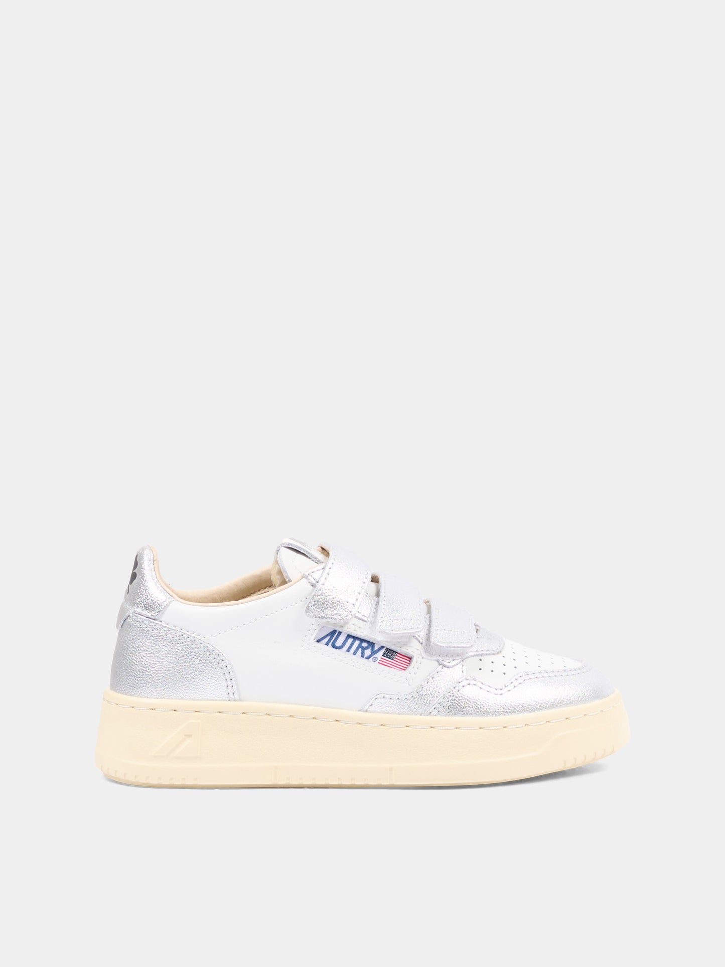 Sneakers argento per bambina,Autry,KILK WB18