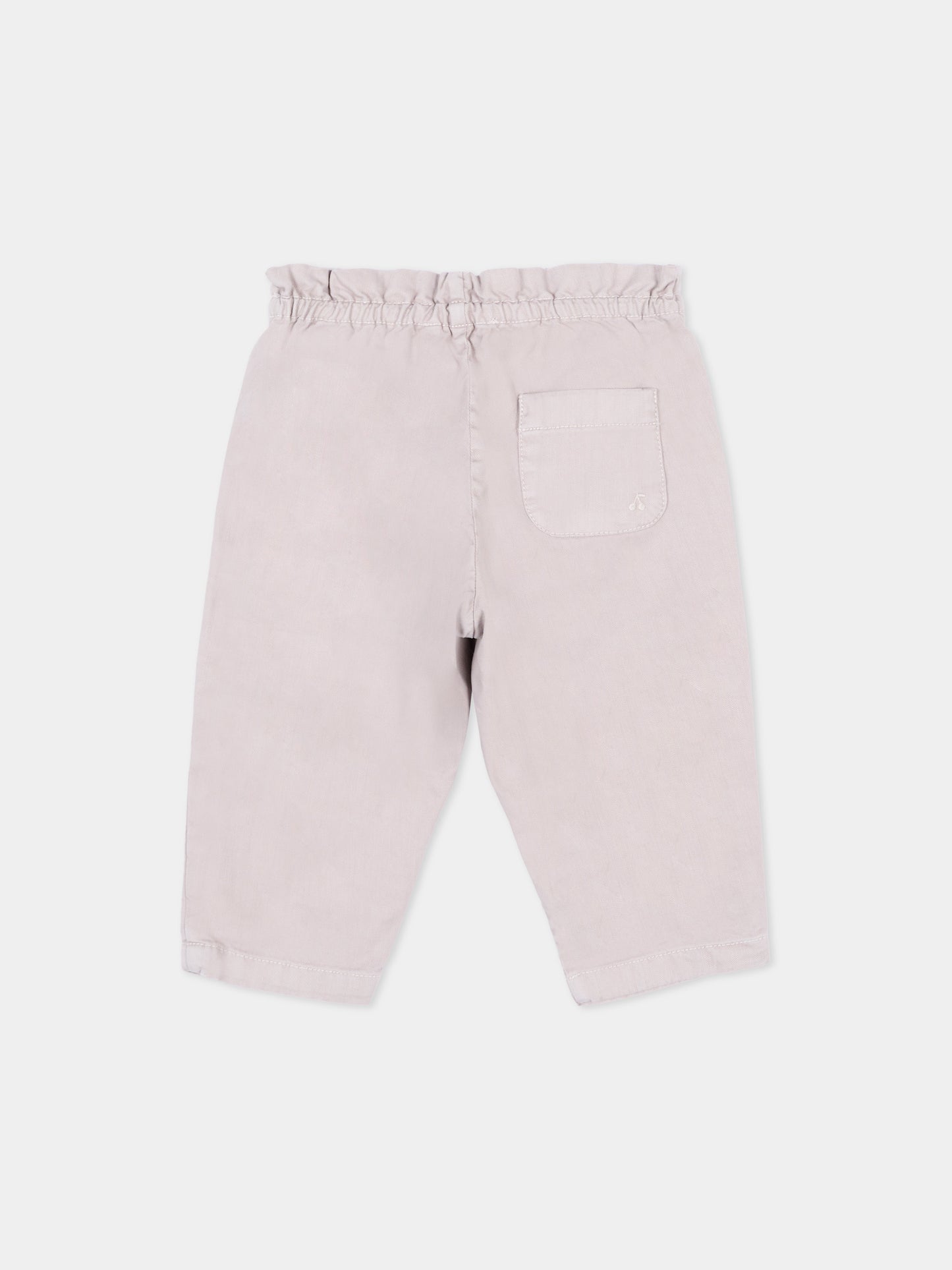 Pantaloni grigi per neonata,Bonpoint,C06XPAW00001 057A