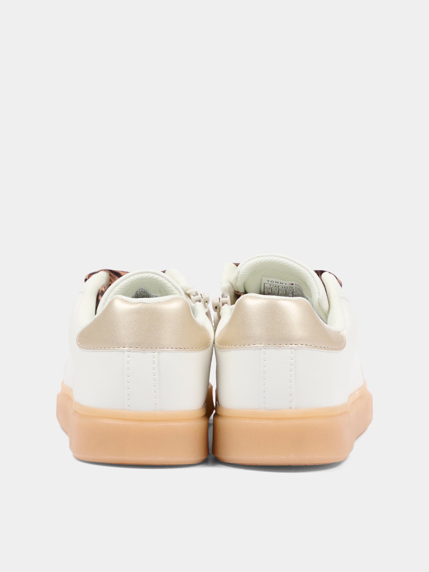 Sneakers avorio per neonata e bambina,Tommy Hilfiger Junior,T1A9 34230 1355X024