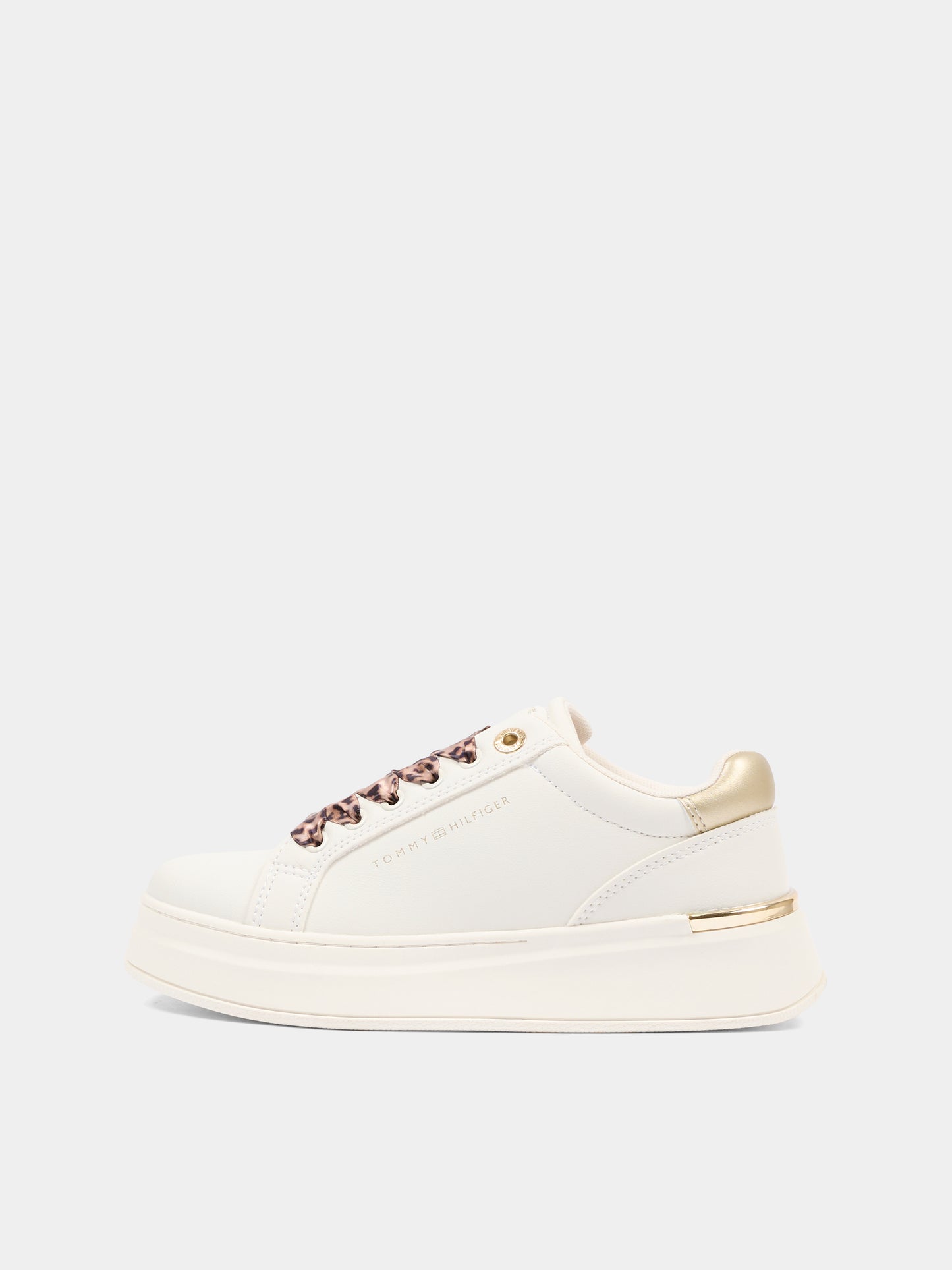 Sneakers bianche per bambina con logo,Tommy Hilfiger Junior,T3A9 34255 1355X024