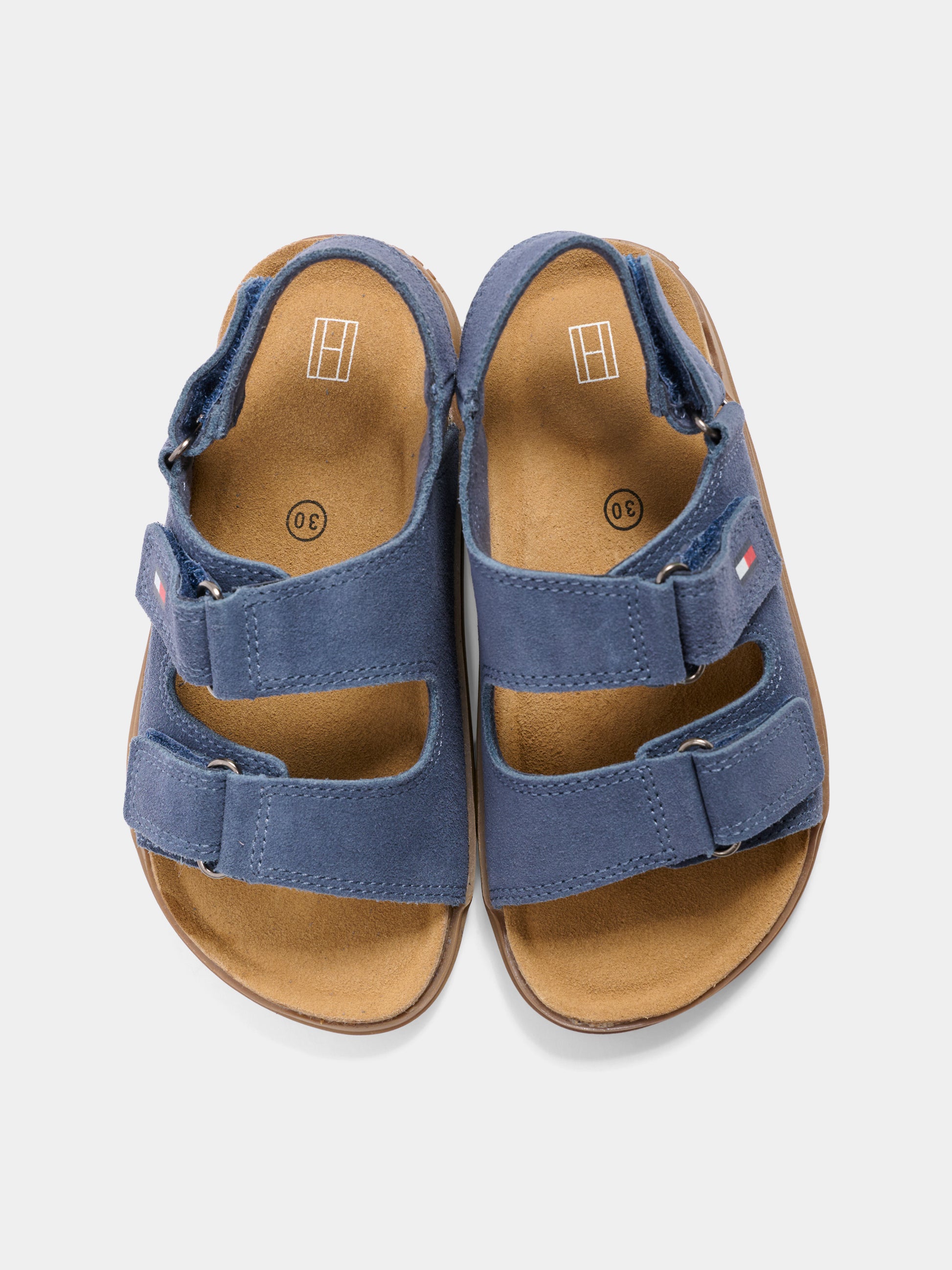 Sandali blu per bambino con logo,Tommy Hilfiger Junior,T3X2 34394 1899806