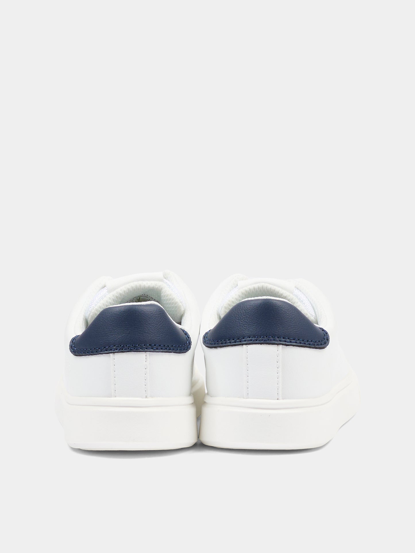 Sneakers bianche per bambino con logo,Tommy Hilfiger Junior,T3X9 34350 1355X336