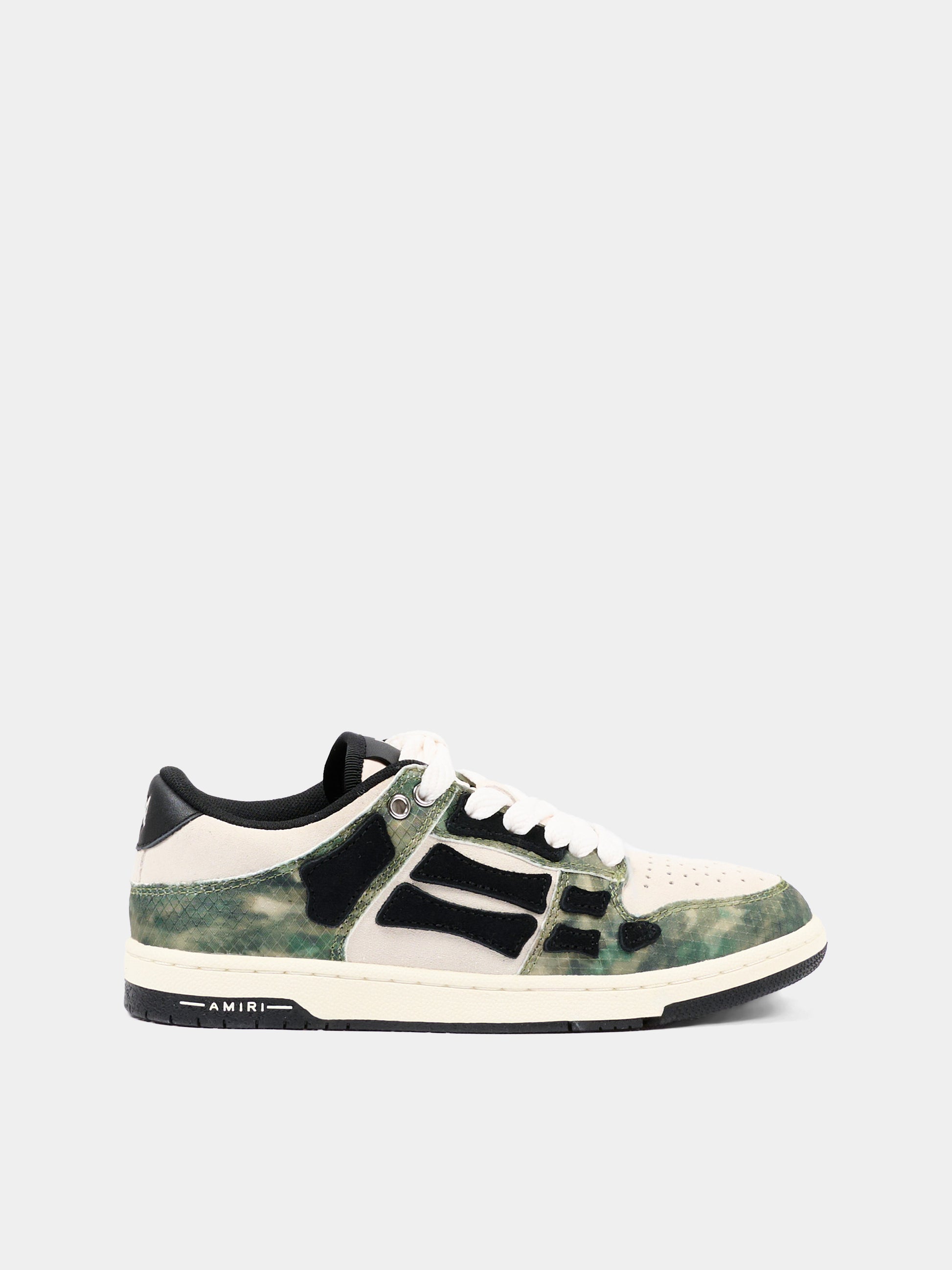 Sneakers bassa multicolor per bambini,Amiri,ACSNSN1002 CAMO