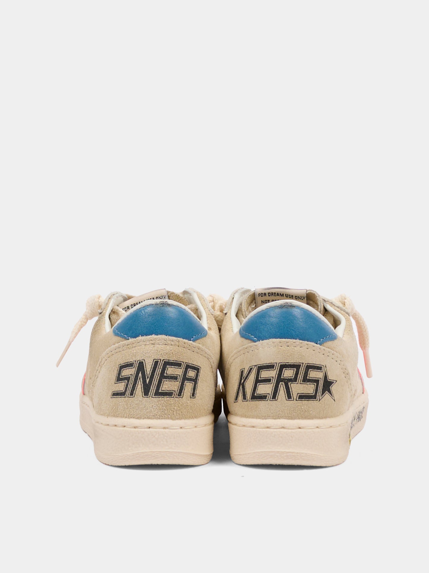 Sneakers Ball Star multicolor per bambino con logo,Golden Goose,GJF00439 F008050 15863