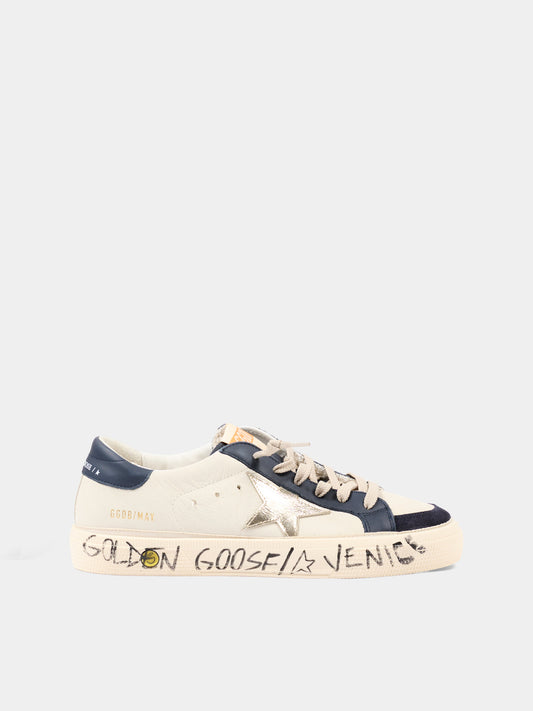 Sneakers multicolor May With Double Toe per bambino,Golden Goose,GTF00496 F008058 15865