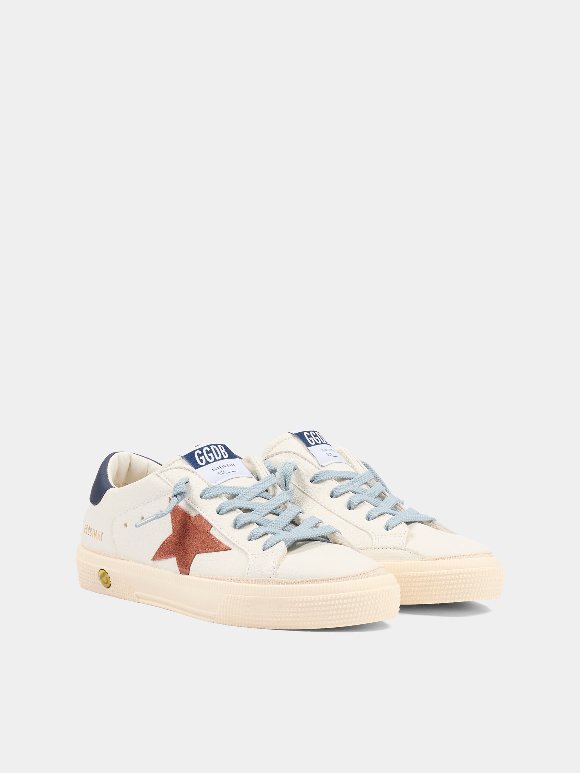 Sneakers May multicolor per bambino con stella,Golden Goose,GTF01033 F008061 10575