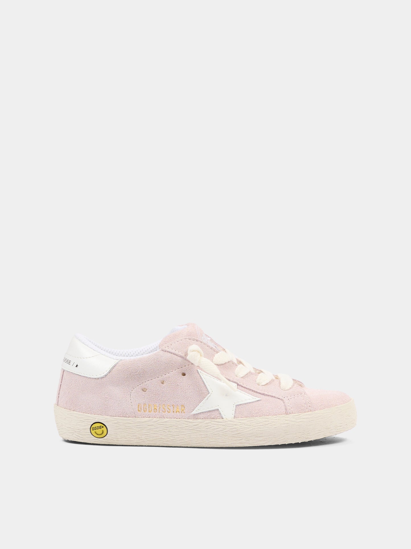 Sneakers Super Star rosa per bambina con stella,Golden Goose,GYF01028 F008028 25667