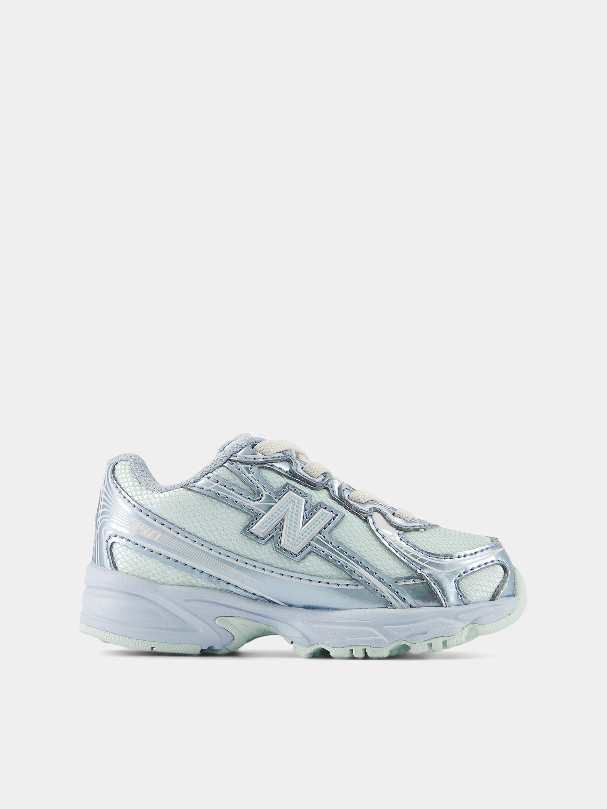 Sneakers celesti 740 Bungee Lace per bambino,New Balance,I7409R4