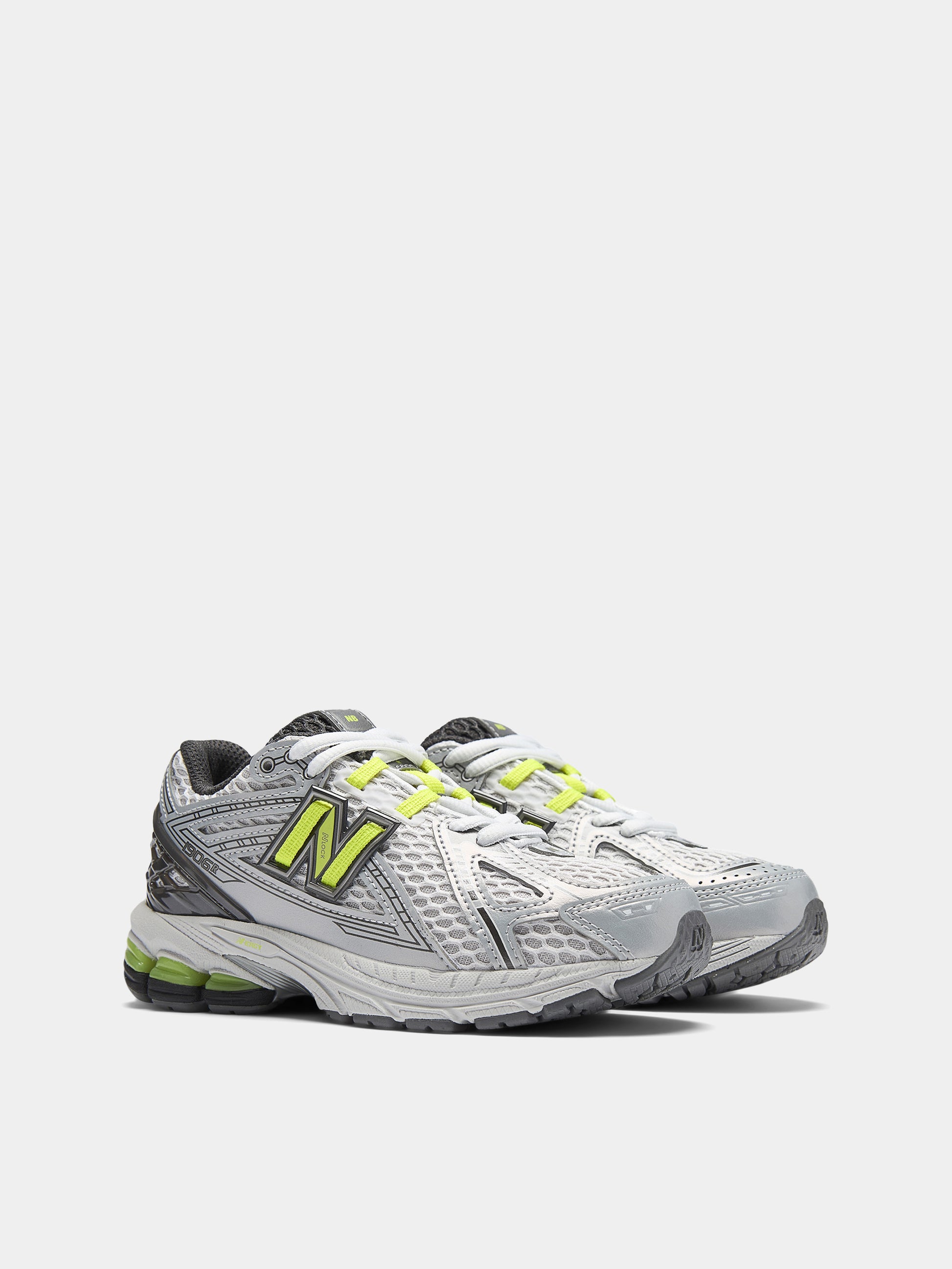 Sneakers grigie 1906 per bambini,New Balance,P190662Y