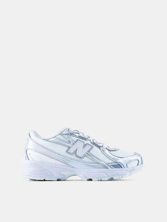 Sneakers celesti 740 Bungee Lace per bambino,New Balance,P7407QM