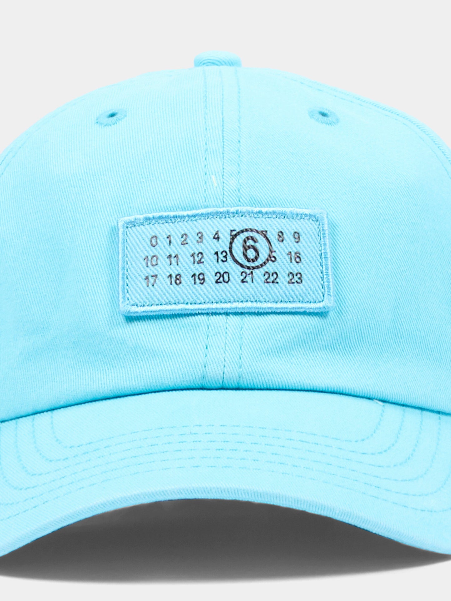 Cappello azzurro per bambino con logo,Mm6 Maison Margiela,M61030 MM05S M6809