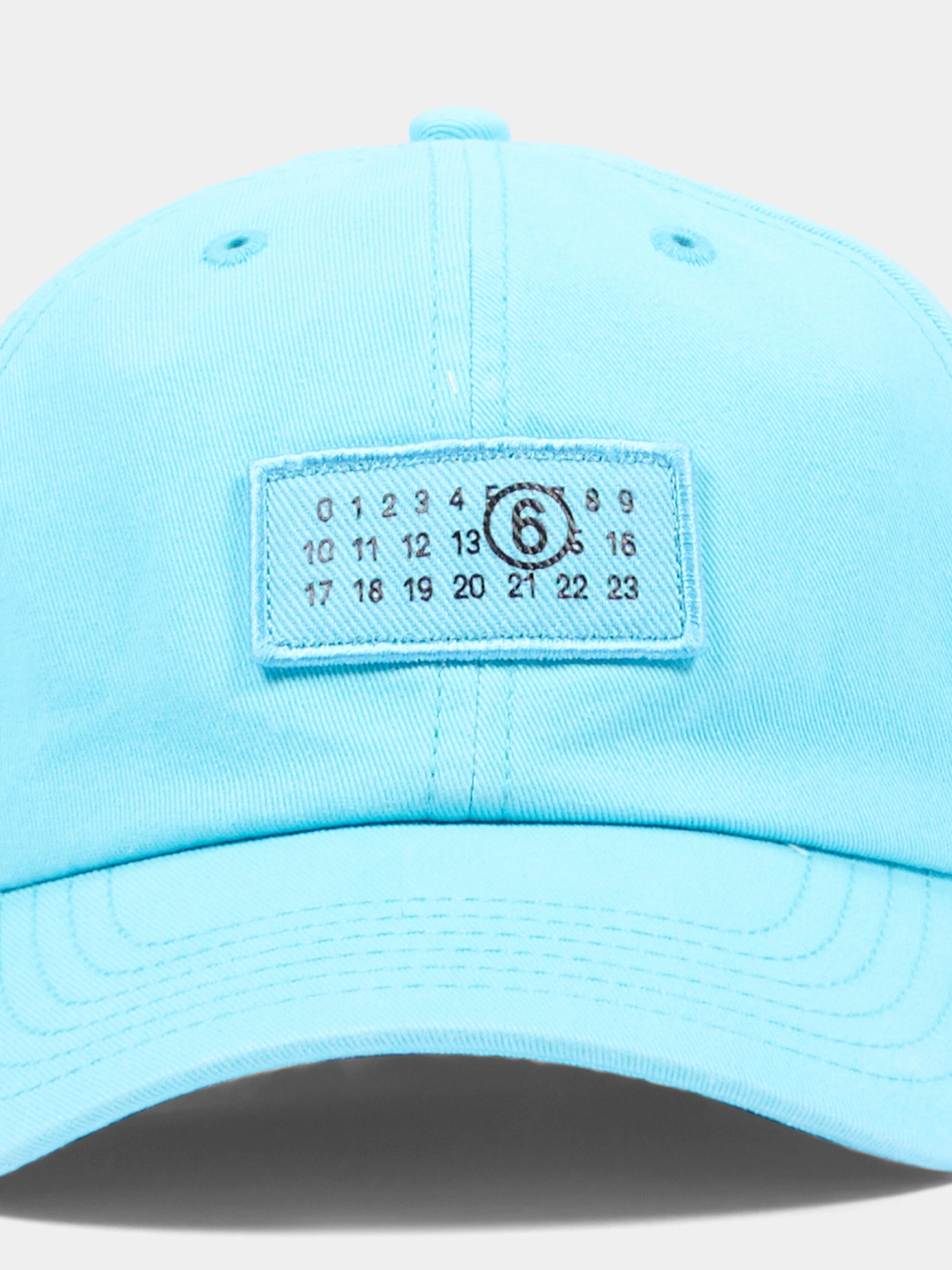 Cappello azzurro per bambino con logo,Mm6 Maison Margiela,M61030 MM05S M6809