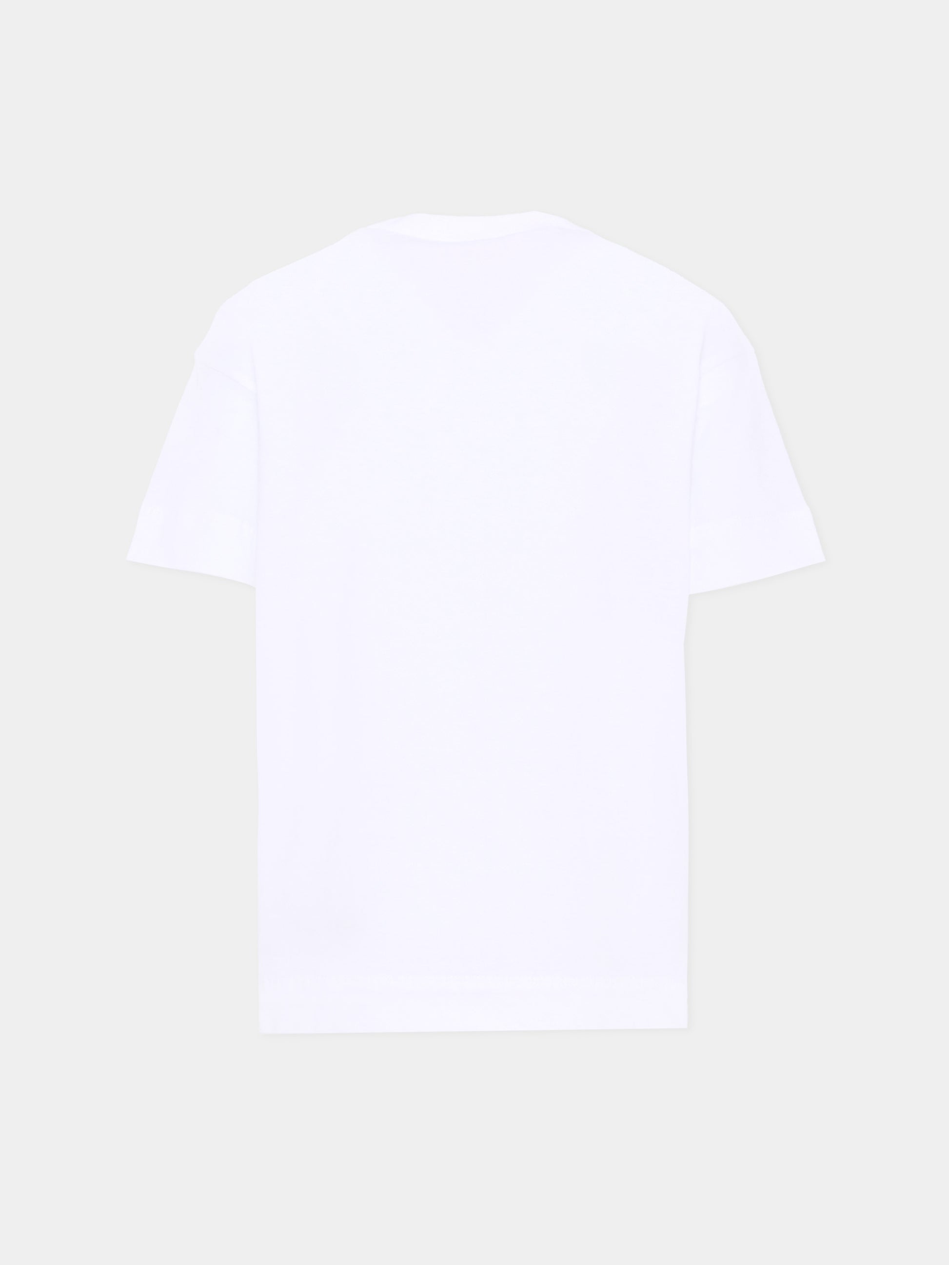 T-Shirt bianca per bambini con logo,Marni Kids,M01415 M00RF 0M100