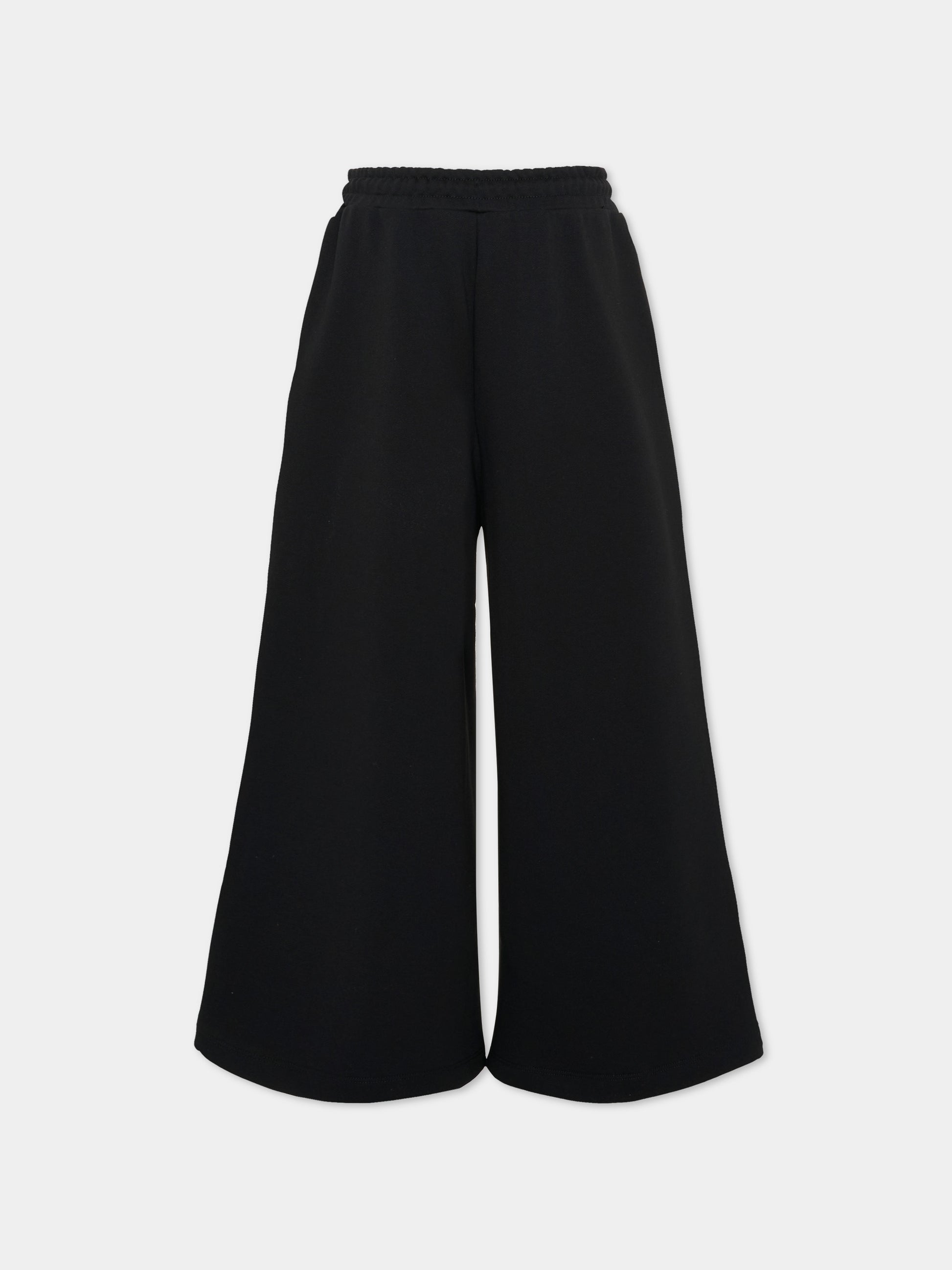 Pantaloni neri per bambini con logo,Marni Kids,M01432 M00V0 0M900