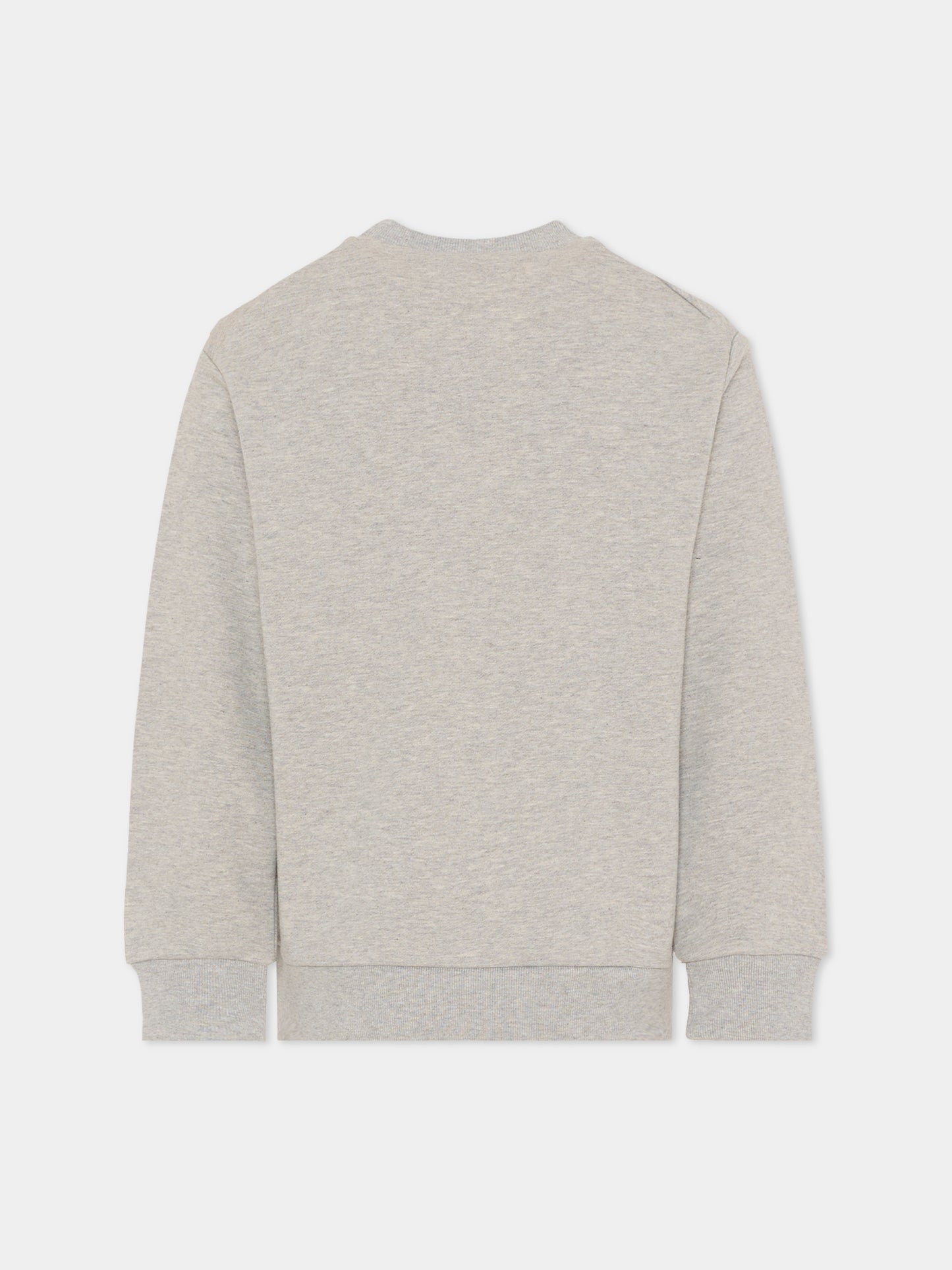 Felpa grigia per bambini con logo,Marni Kids,M01612 M00V0 0M903