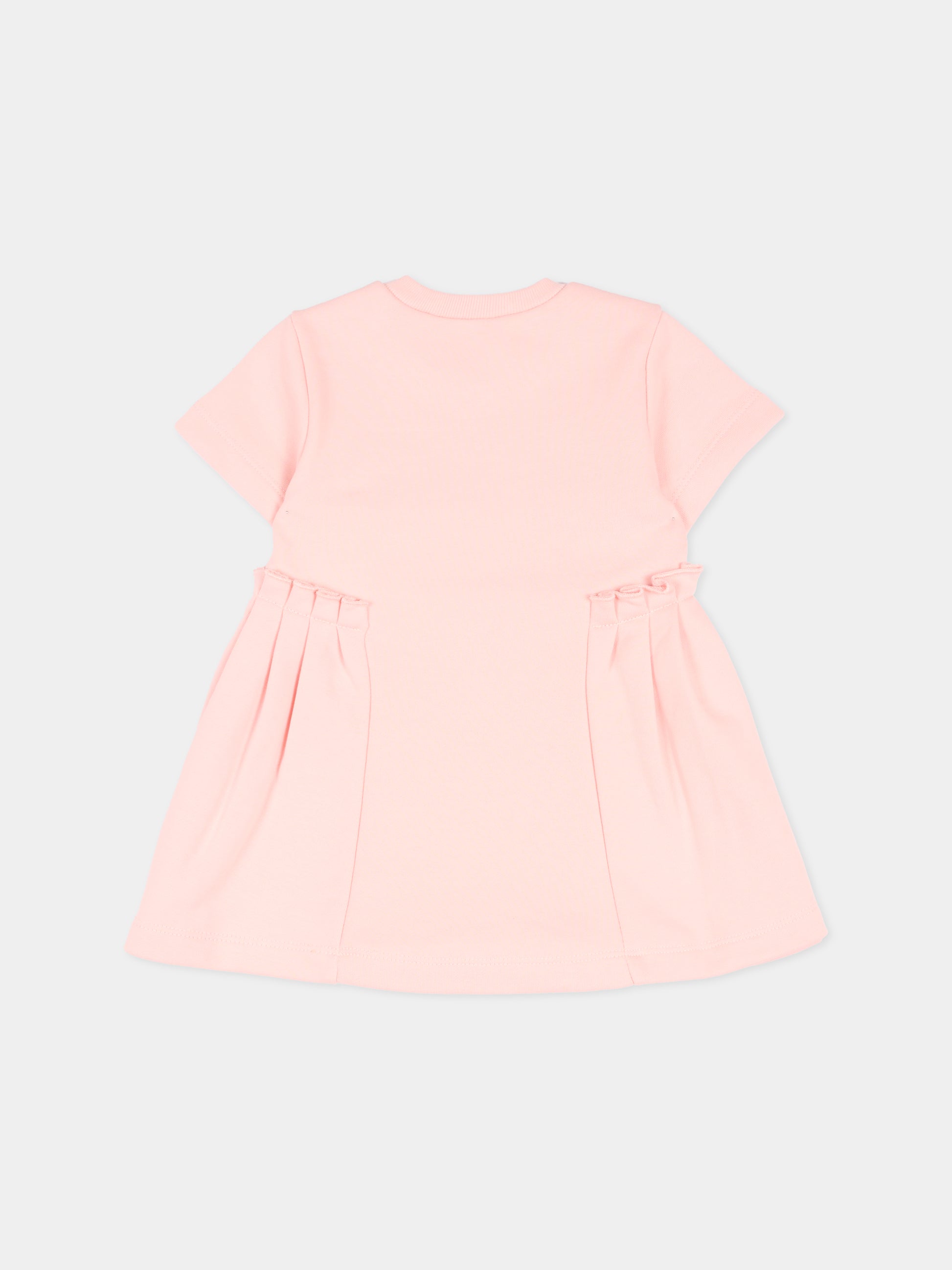 Vestito rosa per neonata con logo,Marni Kids,M01802 M00V0 0M351