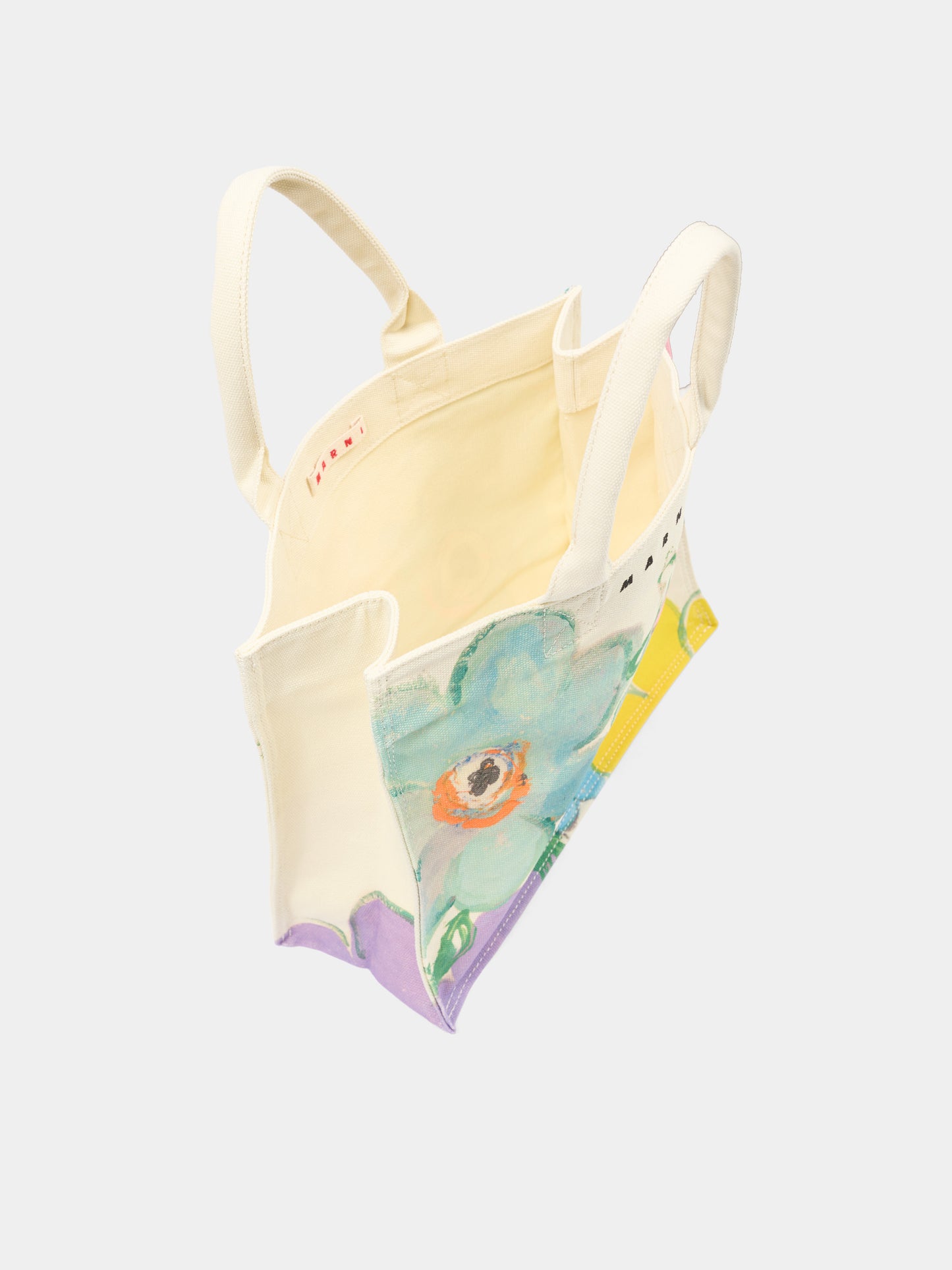 Borsa multicolor per bambina stampa floreale,Marni Kids,M01822 M00WP 0M115
