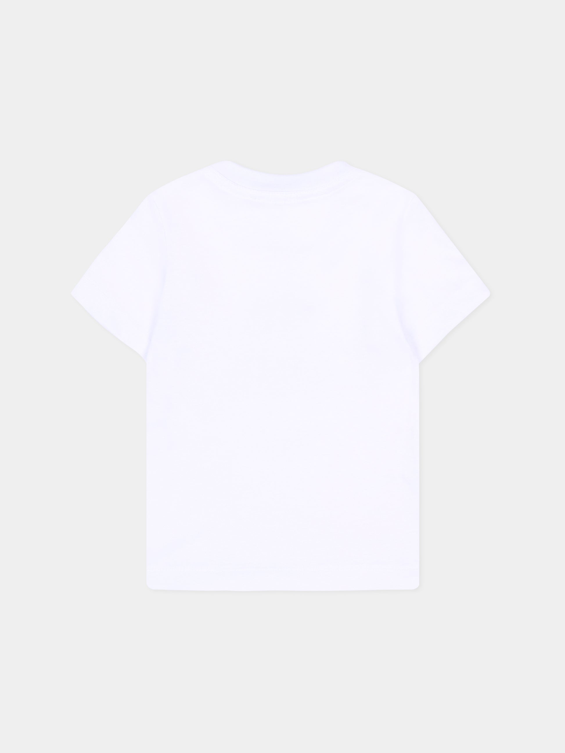 T-shirt bianca per neonato con logo,Dsquared2,DQ2853 D004G DQ100