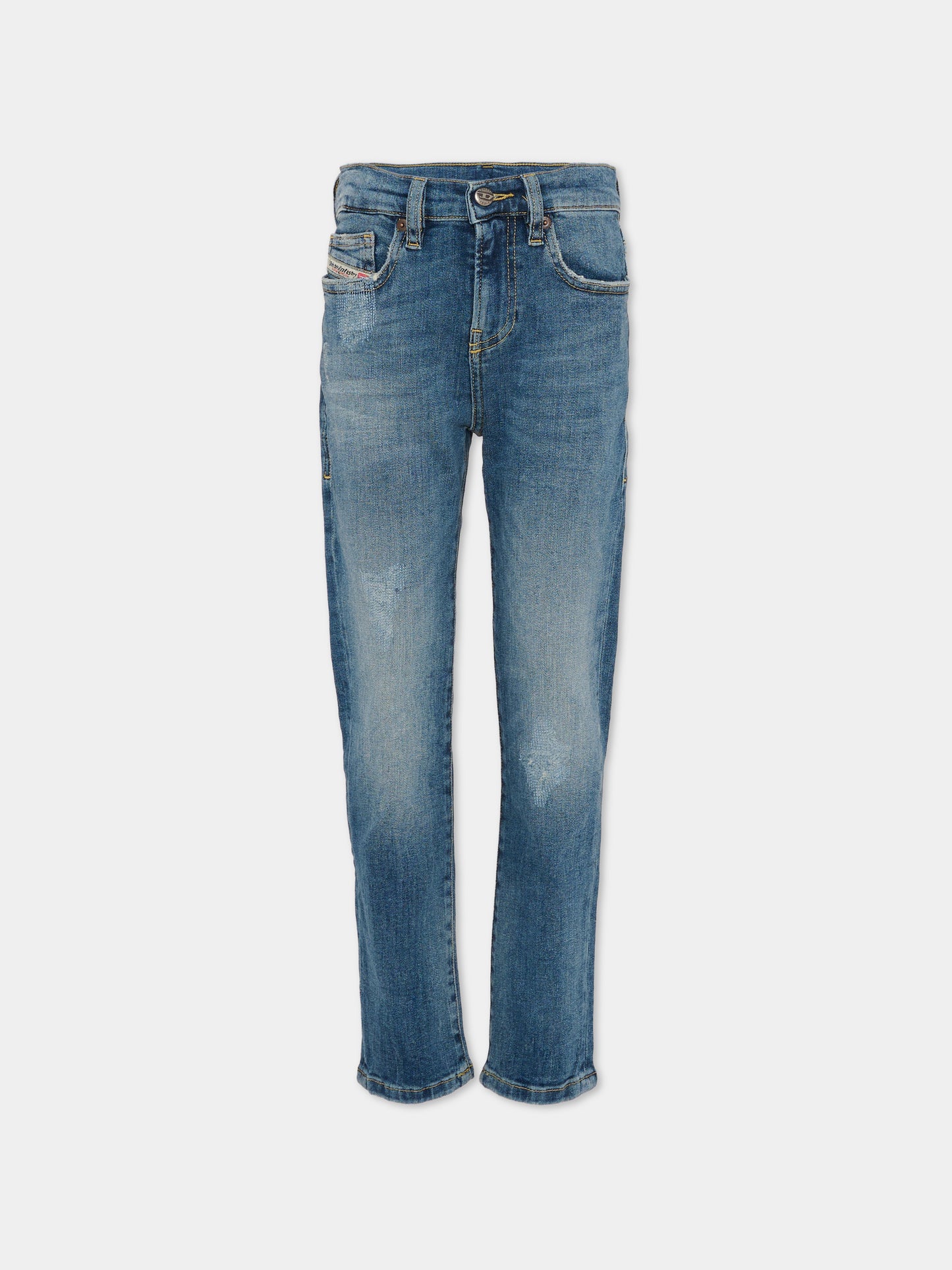 Jeans denim per bambino con logo,Diesel,J00809 KXBS1 K01