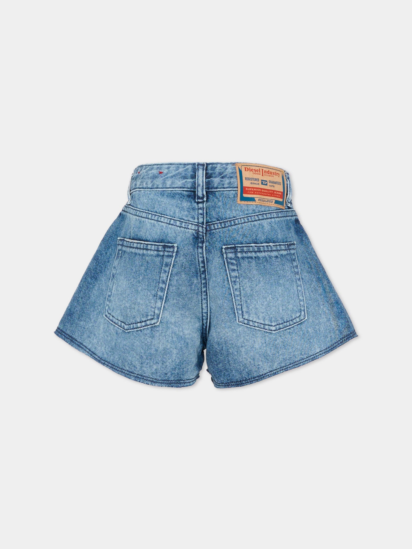 Shorts denim per bambina,Diesel,J02558 KXBSV K01