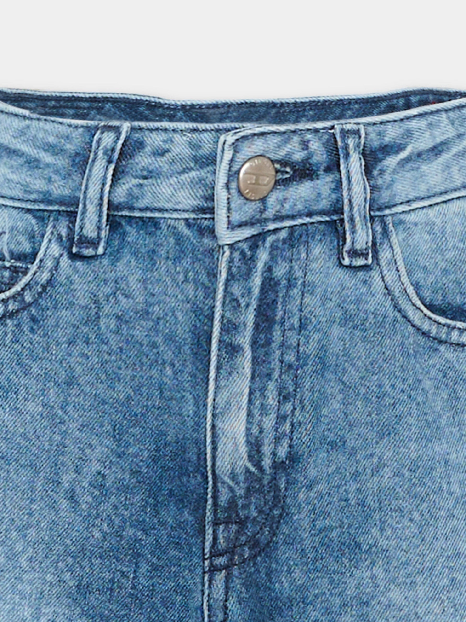 Shorts denim per bambina,Diesel,J02558 KXBSV K01