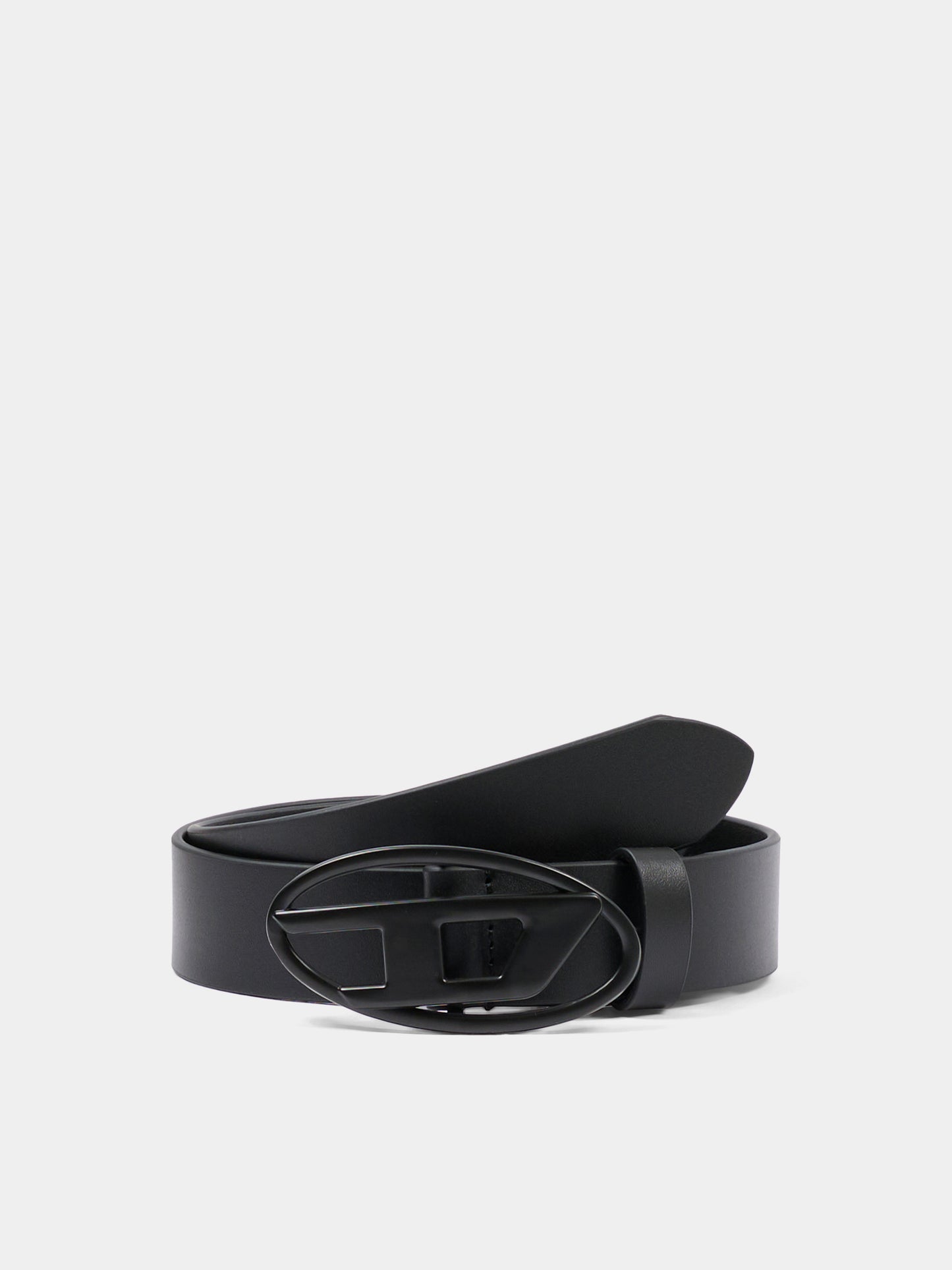 Cintura nera per bambini con logo,Diesel,J02595 KXBLR K900