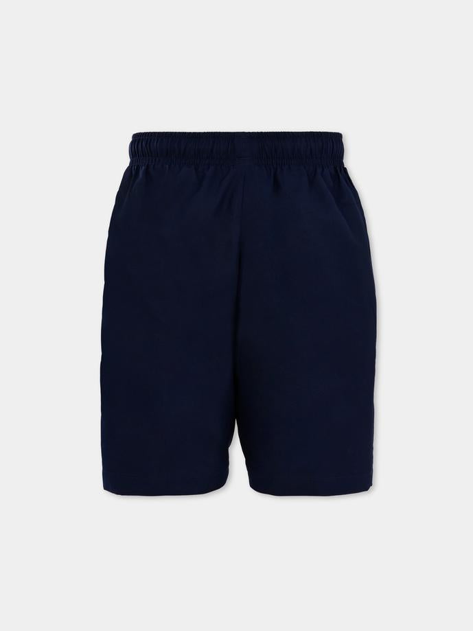 Blue shorts for boy with crocodile