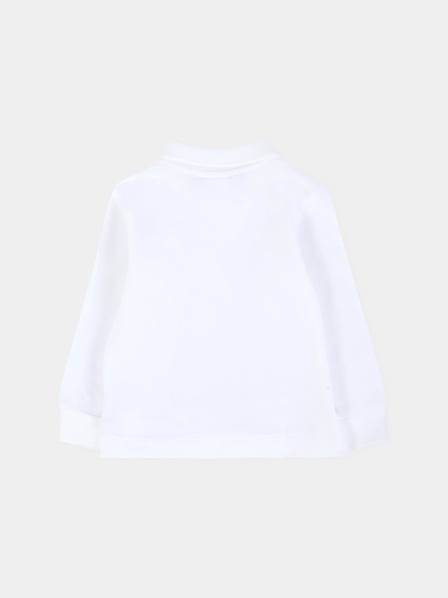 Polo bianca per neonato con coccodrillo,Lacoste,PJ8915 001 -B