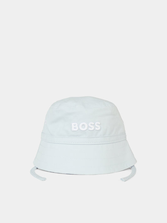 Cloche celeste per bambino con logo,Boss,J51675 771