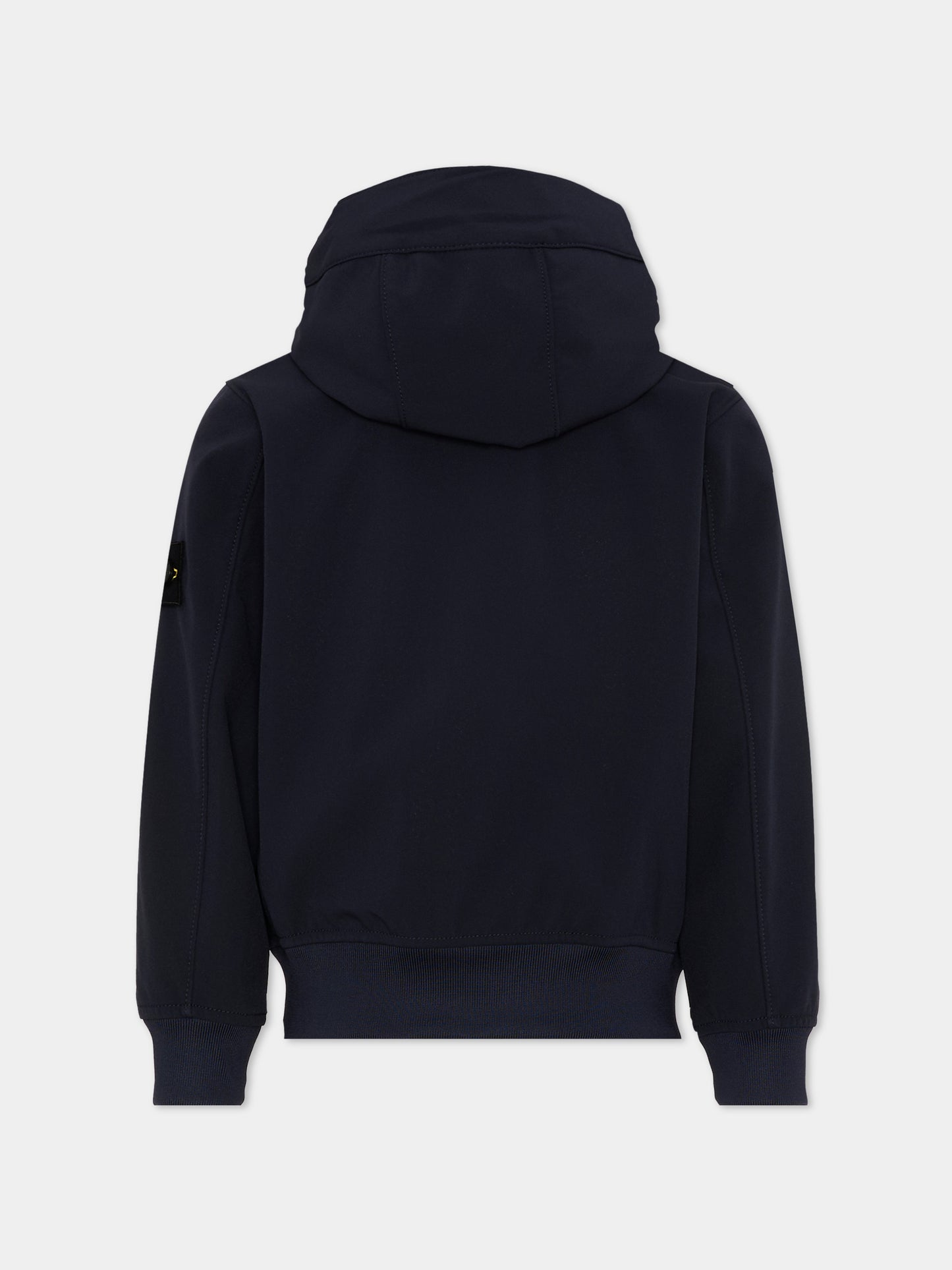 Giubbotto blu per bambini con Compass Patch,Stone Island Junior,L1S16 4100001 S0A22 - V0020