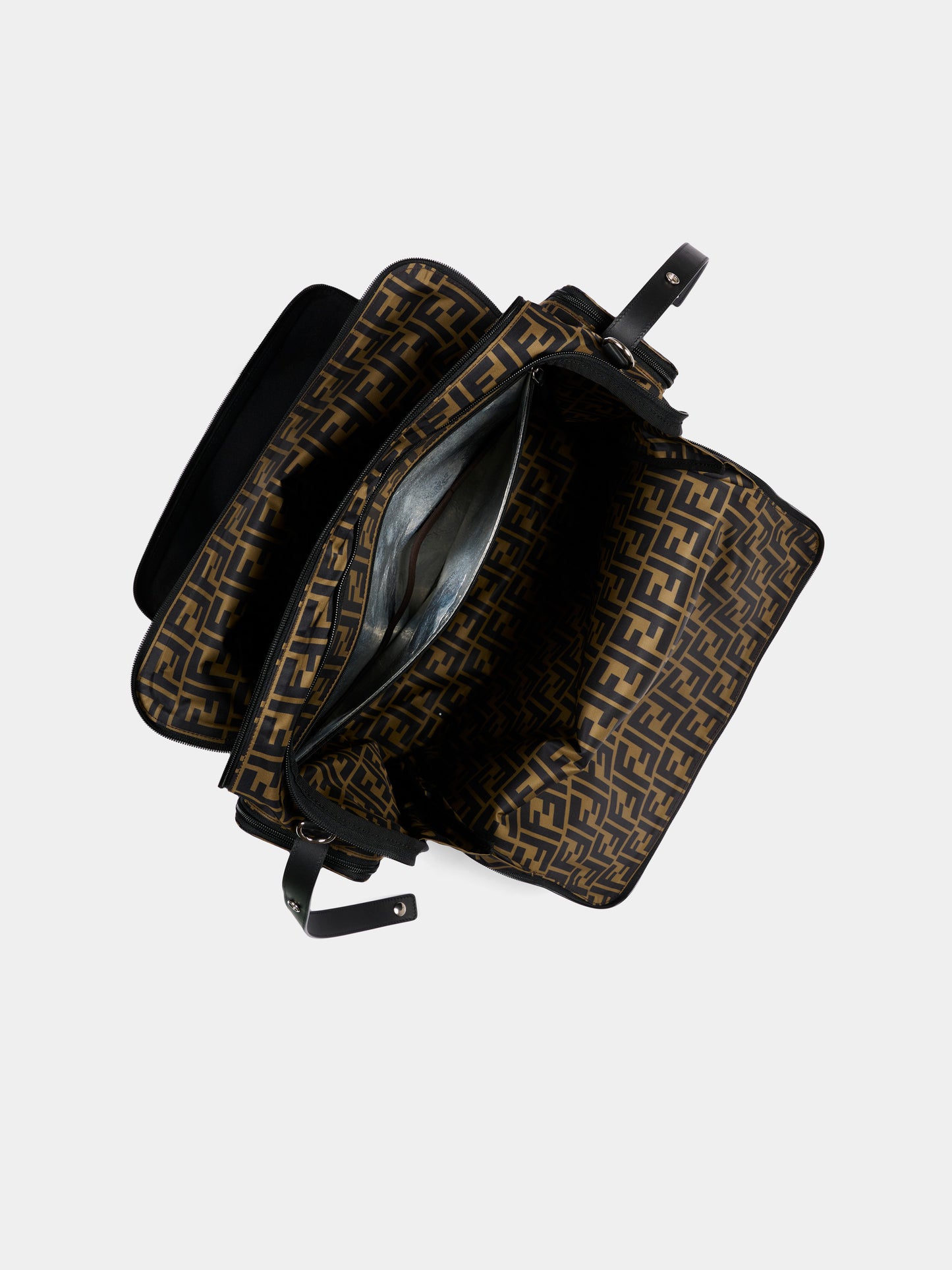 Brown changing bag for babykis with FF