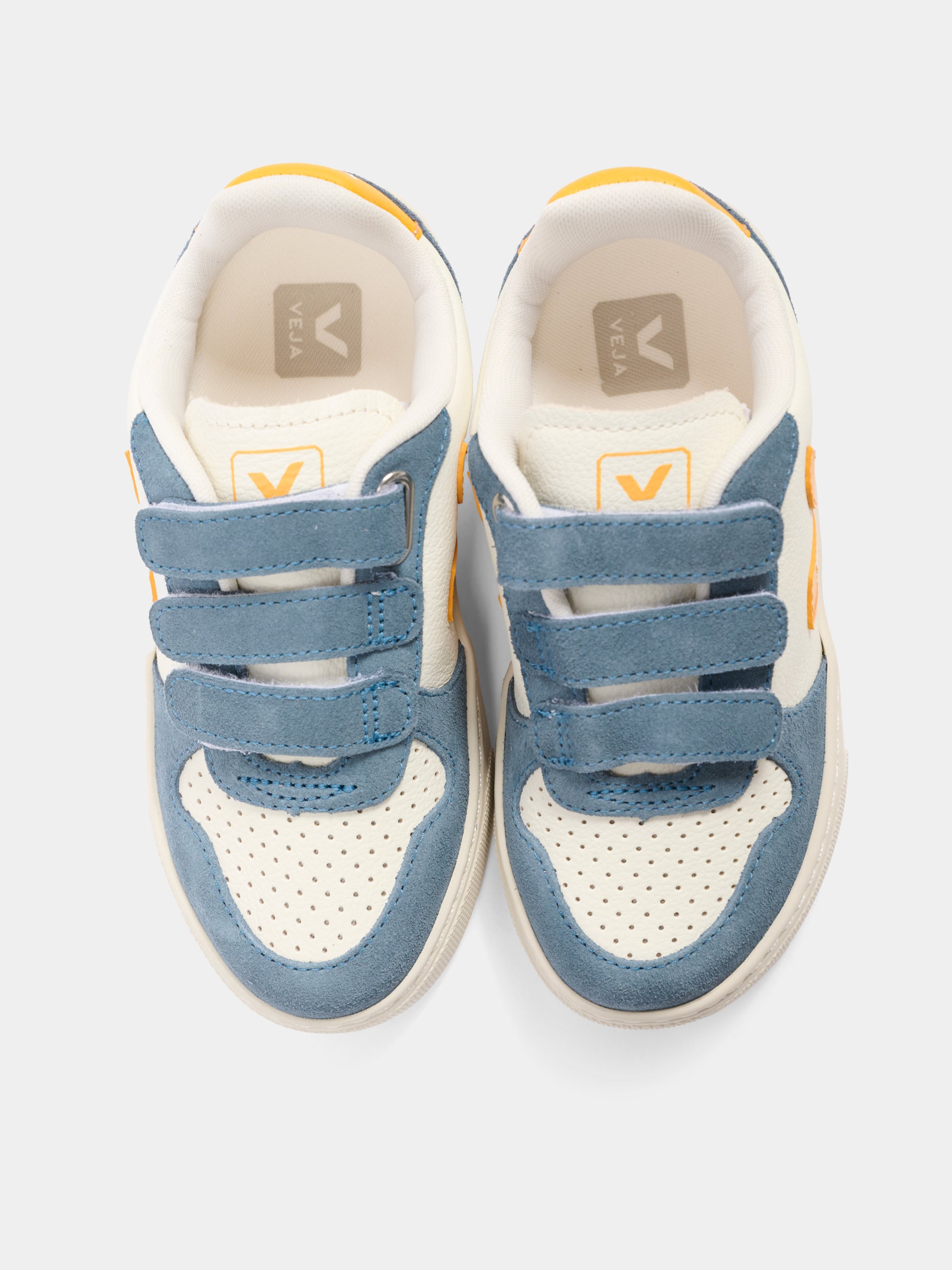 Sneakers V-10 multicolor per bambino con logo,Veja,CV0521507C