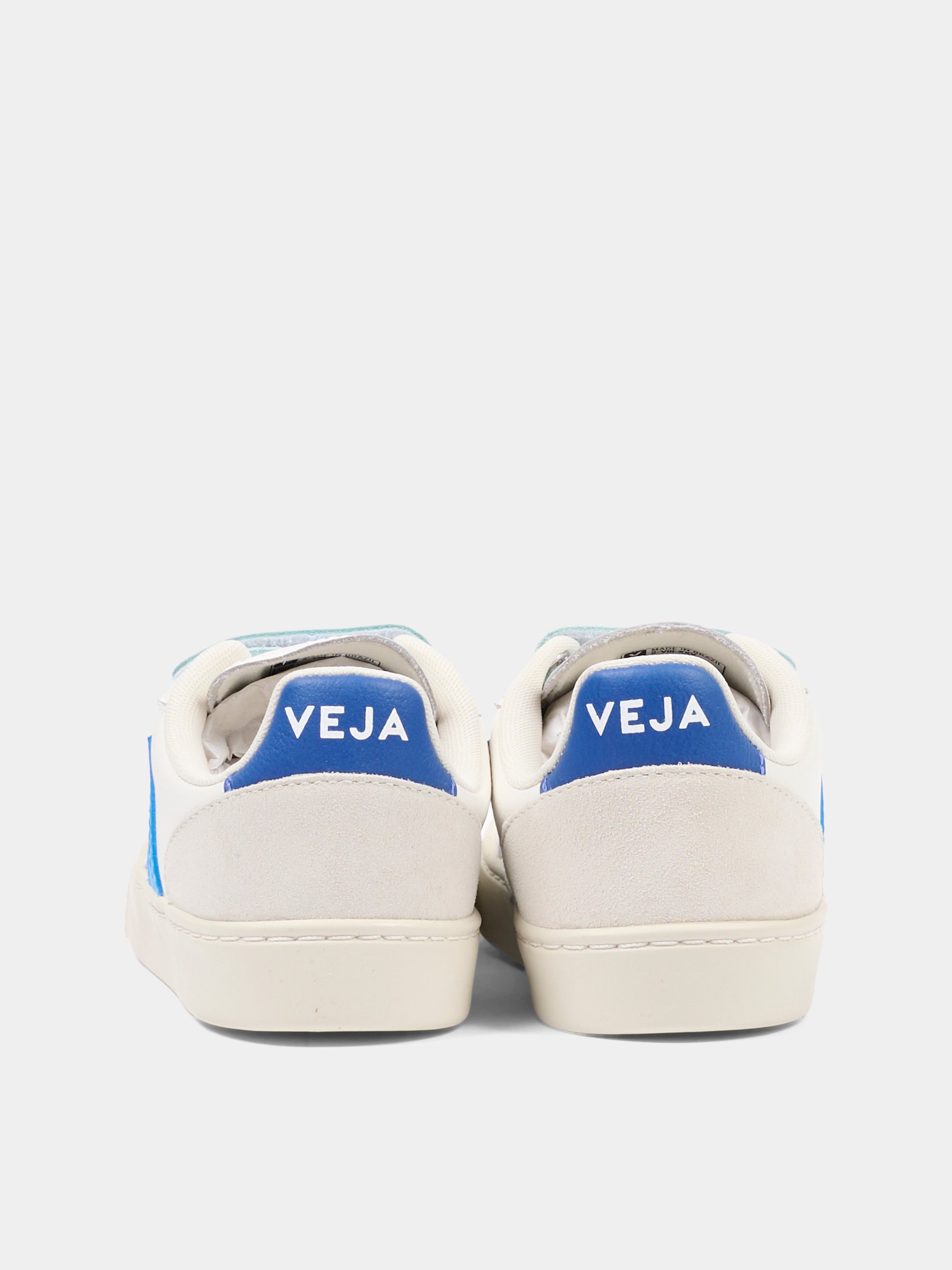 Sneakers V-10 bianche per bambino con logo,Veja,CV0521503C