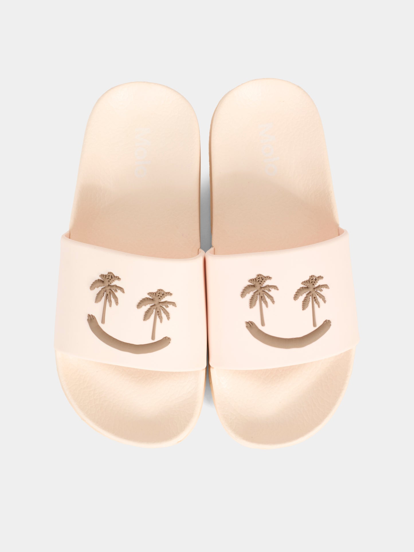 Ciabatte beige Zhappy per bambini con smile,Molo,7S25U201 5410