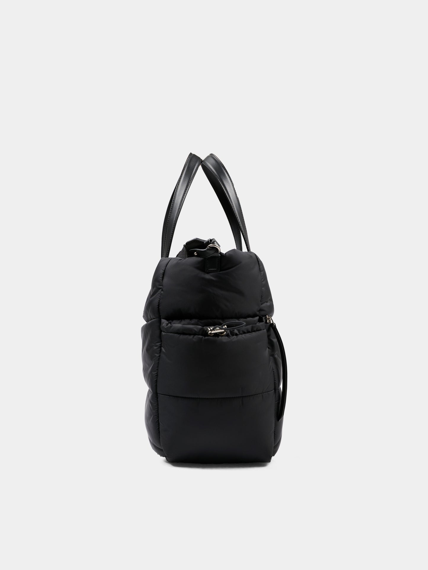 Borsa mamma nera per neonati con logo,Moncler Kids,L1951 5D00001 M6811 999