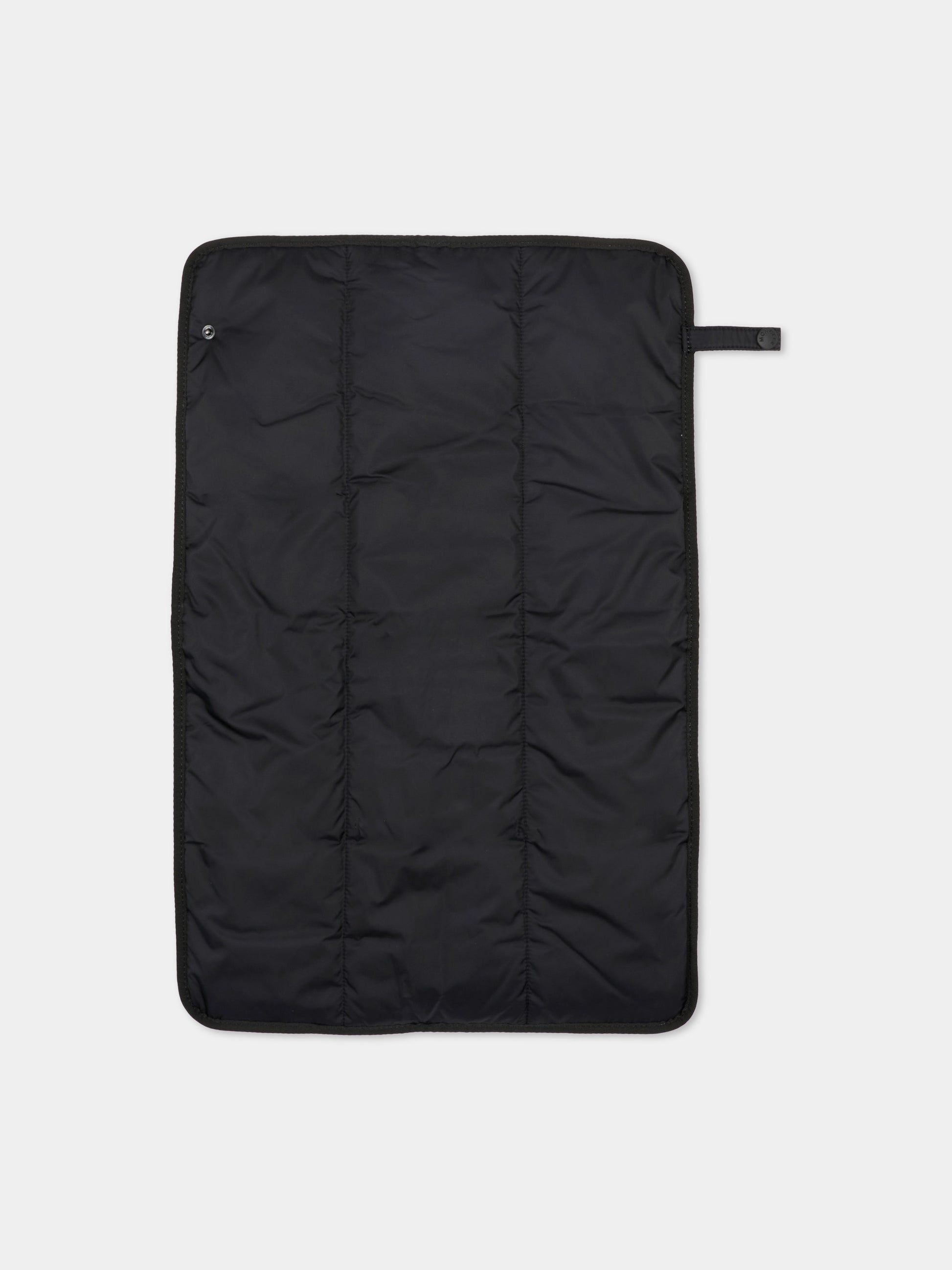 Borsa mamma nera per neonati con logo,Moncler Kids,L1951 5D00001 M6811 999