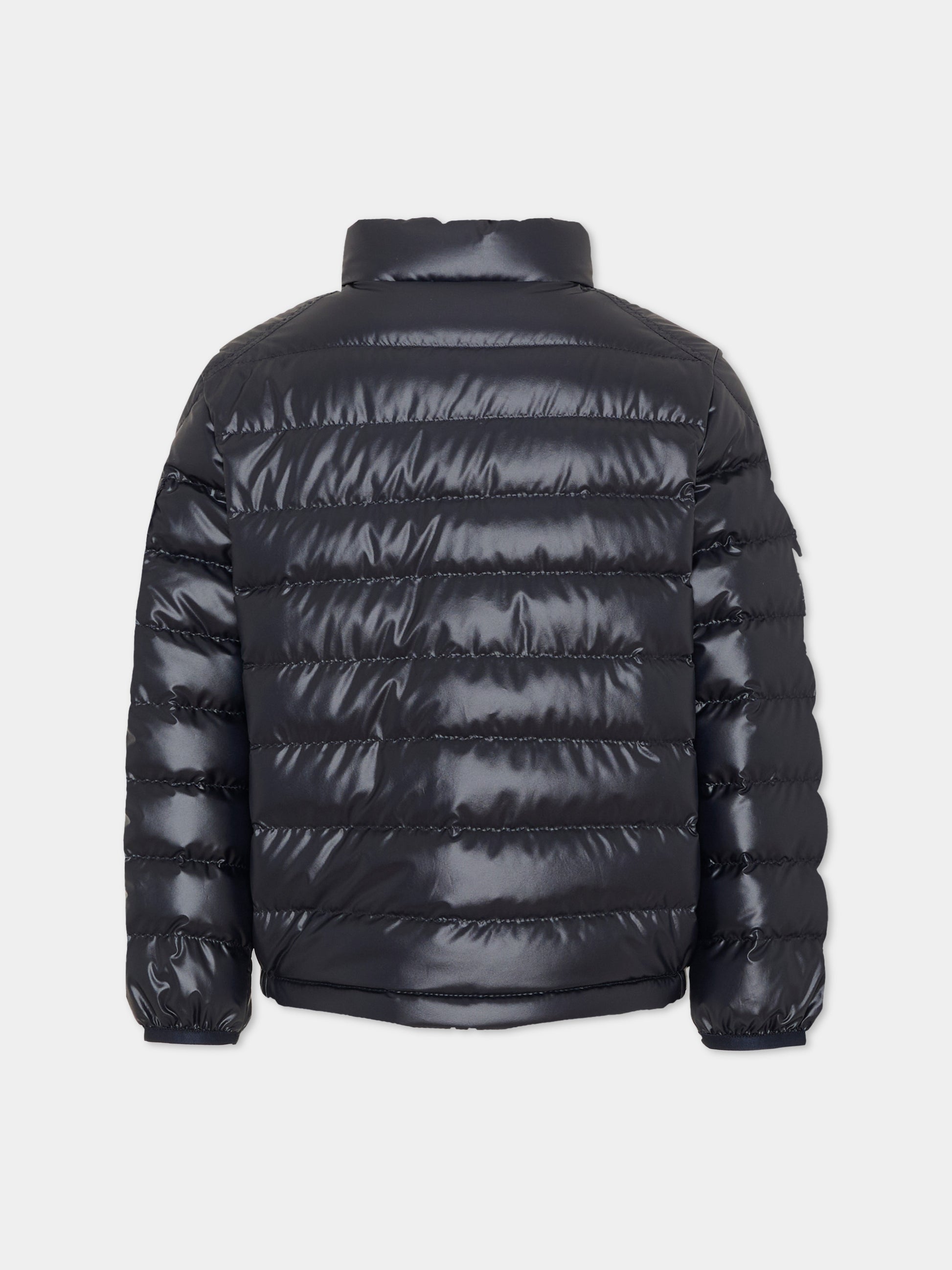 Piumino Bengi blu per bambini con logo,Moncler Kids,L1954 1A00006 597YX 778