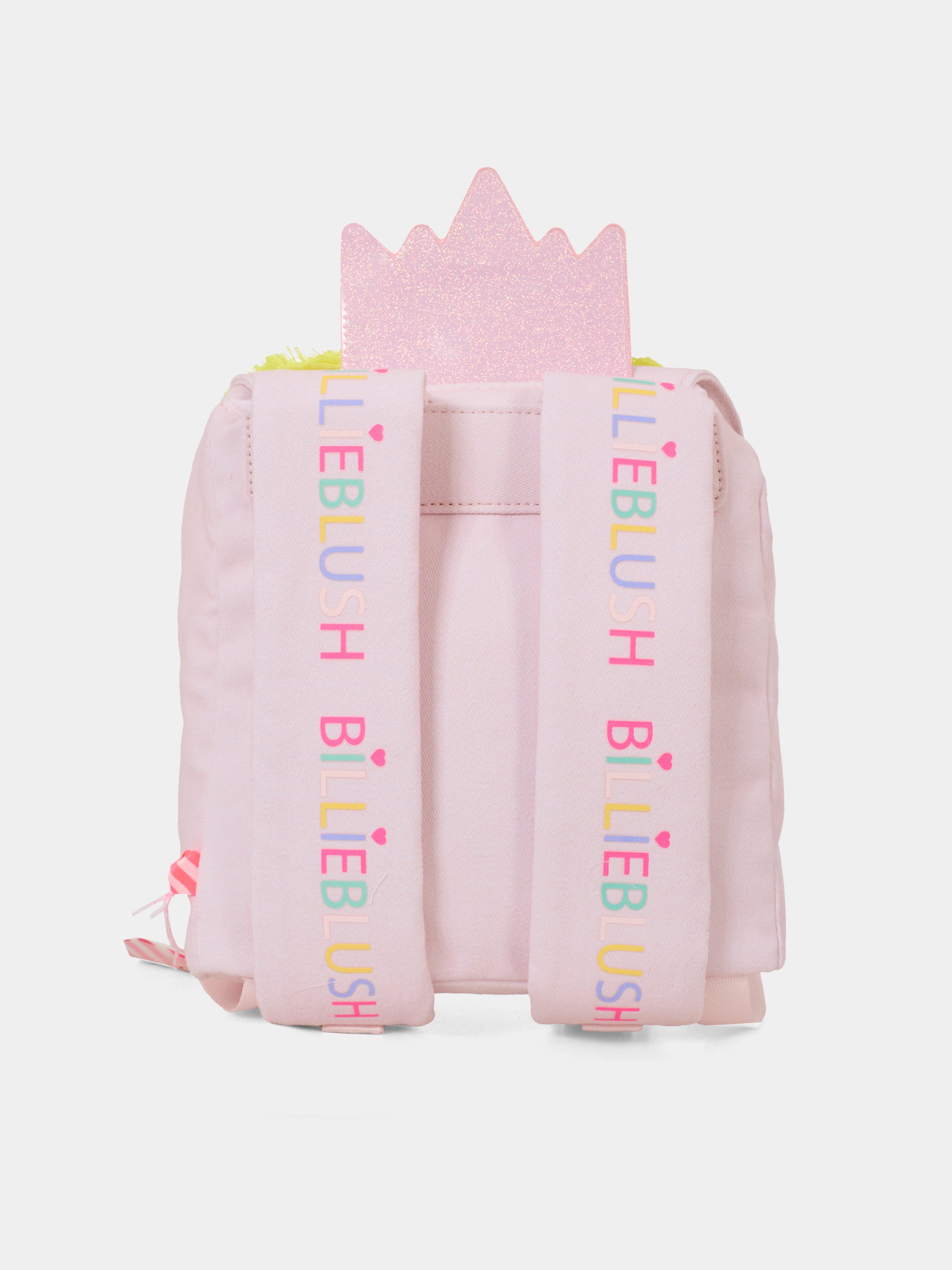 Zaino rosa per bambina con corona,Billieblush,U20811 45S
