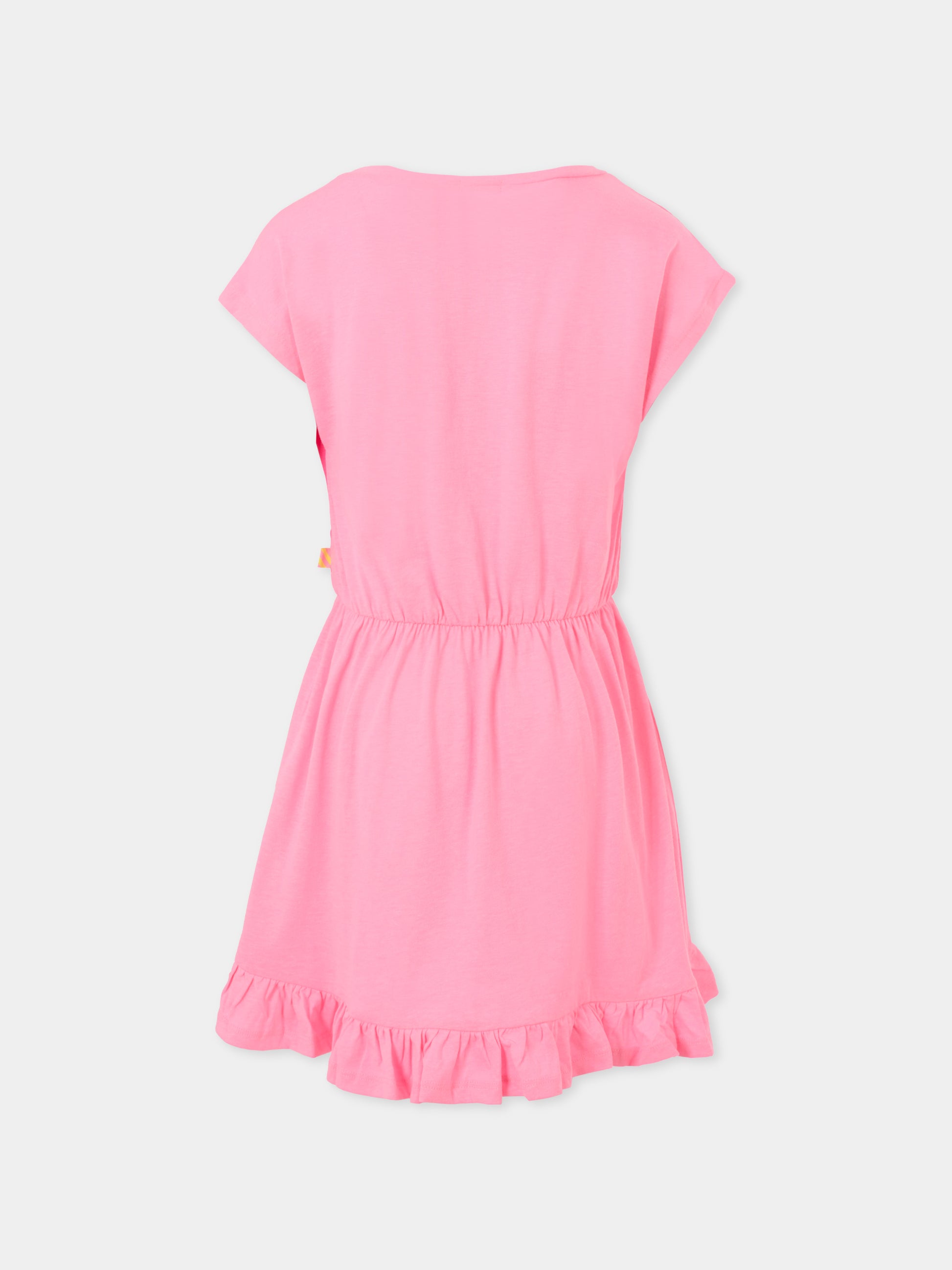 Vestito rosa per bambina con cuore,Billieblush,U21033 462
