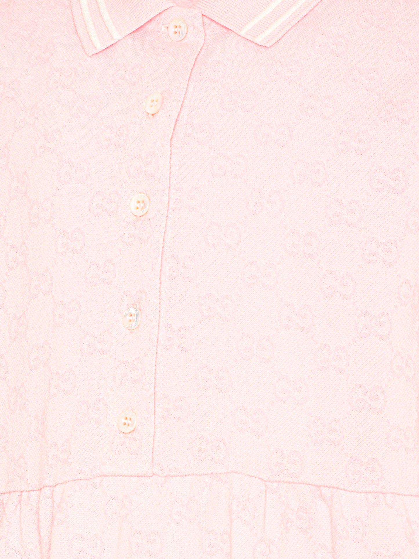 Vestito rosa per bambina con monogram,Gucci Kids,852821 XJHBA 5399