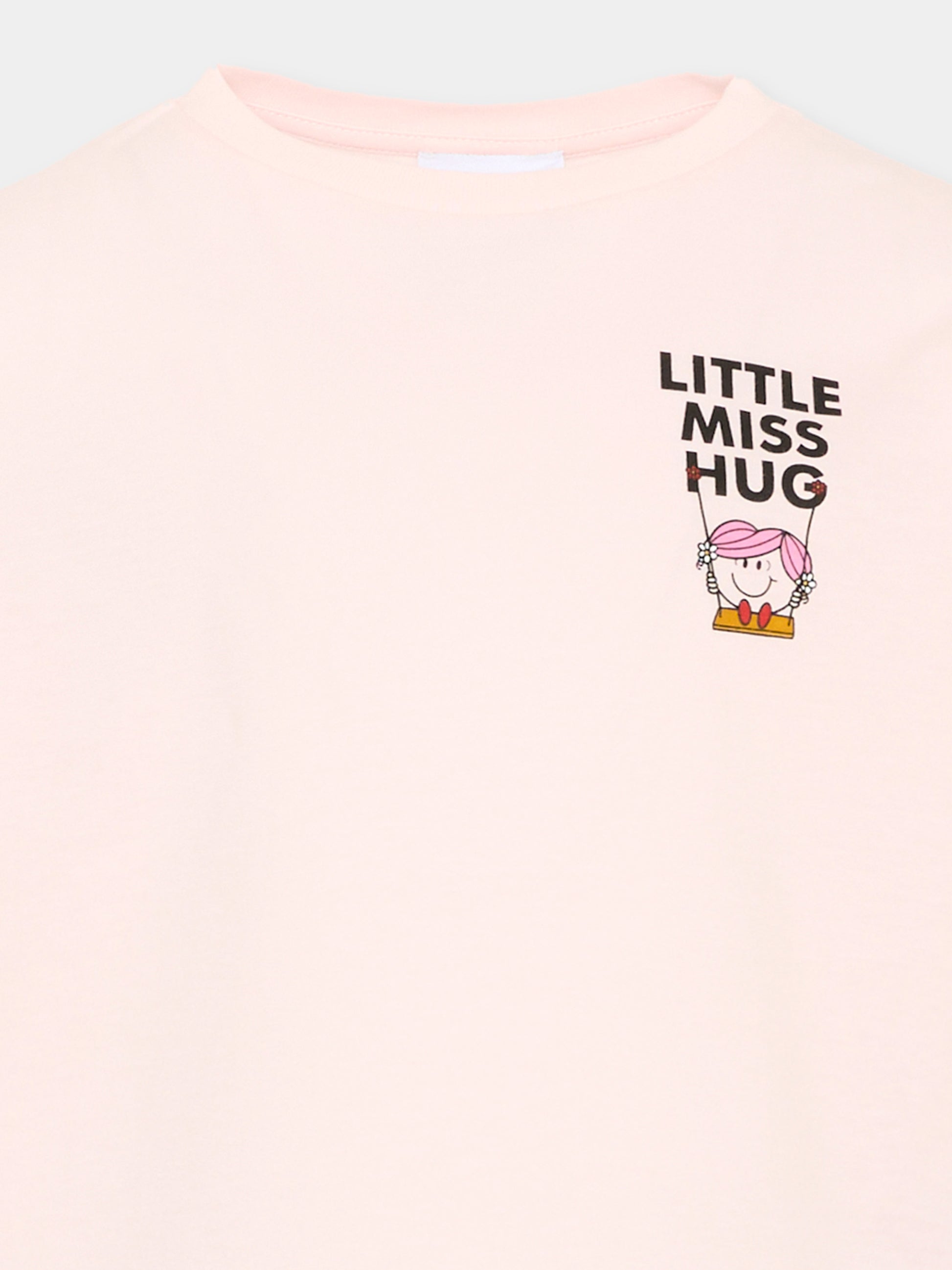 T-shirt rosa per bambina,Gucci Kids,835229 XJHRD 5907
