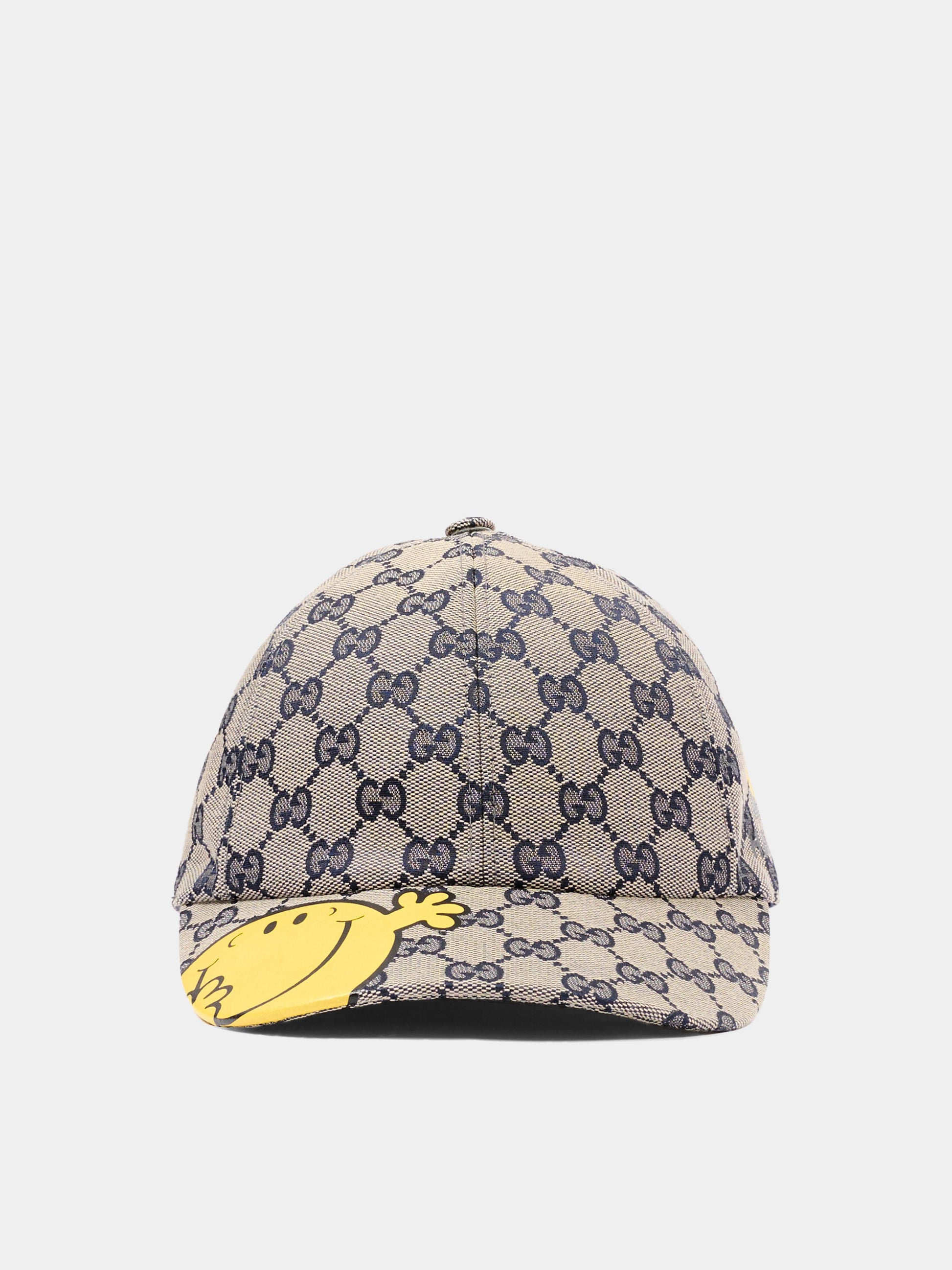 Cappello beige per bambini con Mr. Happy,Gucci Kids,860009 3HBJJ 4068