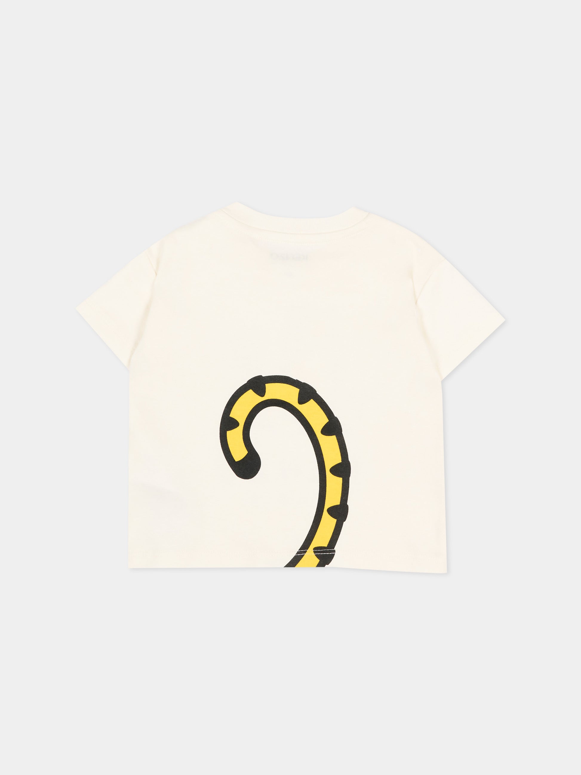 Completo sportivo avorio con logo Tiger,Kenzo Kids,K61617 117